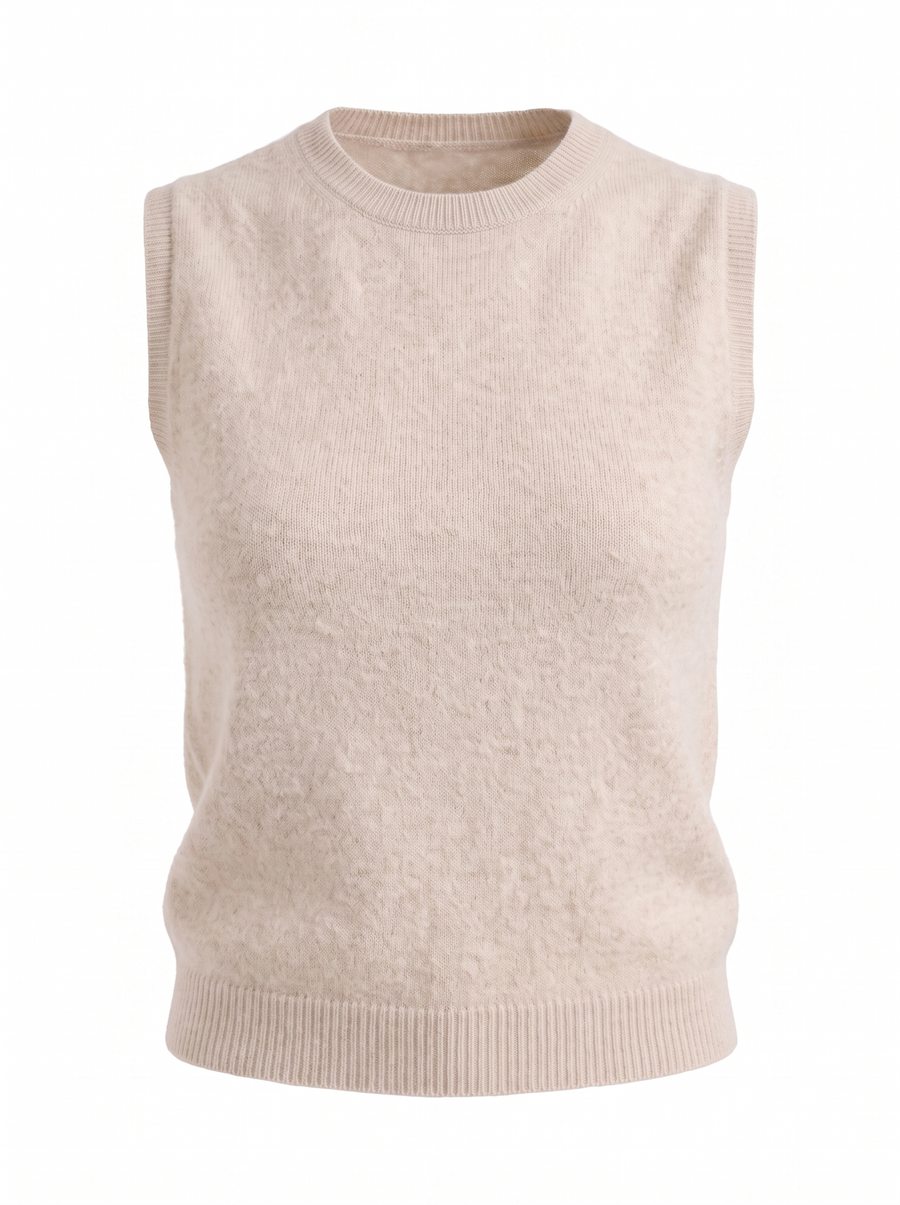Iona Ärmellose Strickweste