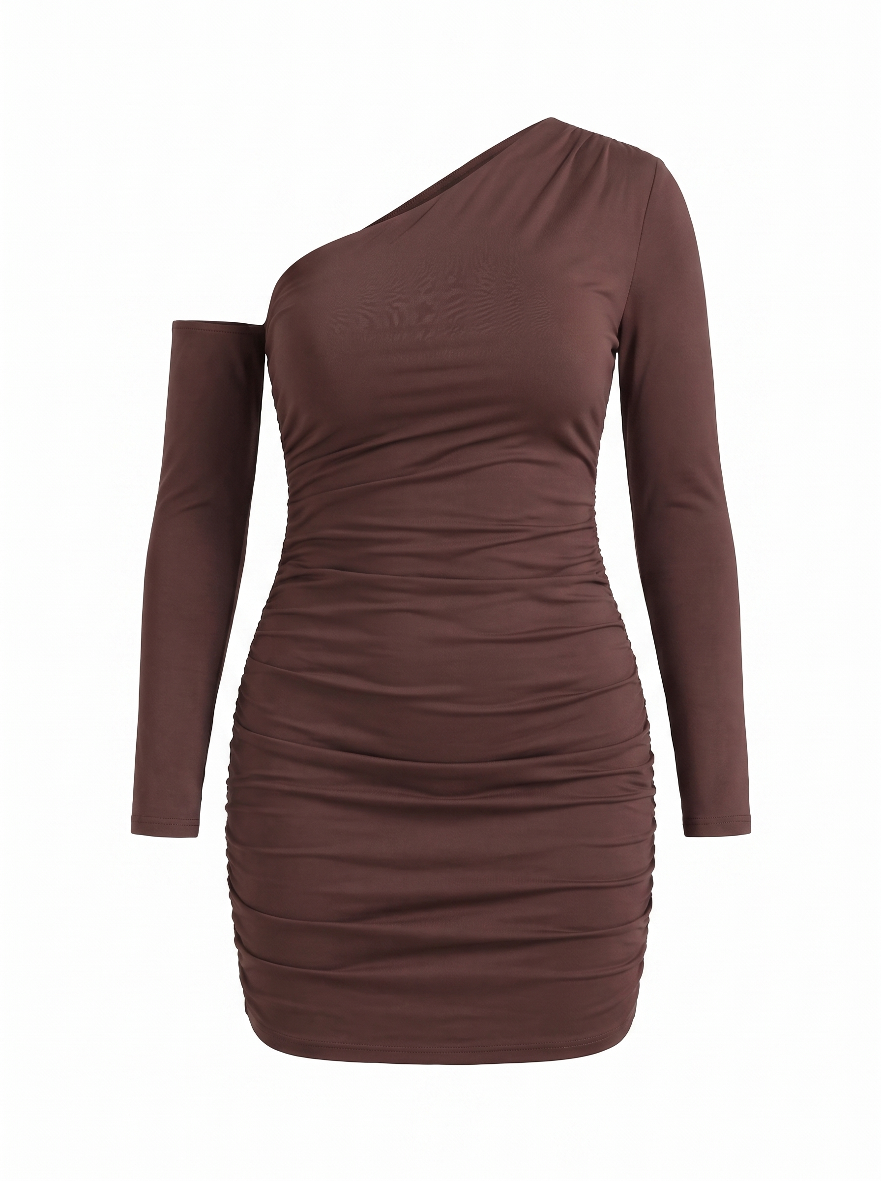 Elle Off-Shoulder-Ausschnitt Minikleid