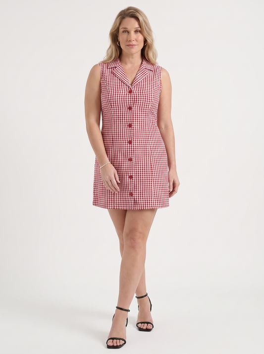 Mimi Minikleid Karomuster