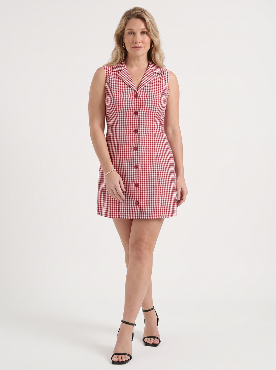 Mimi Minikleid Karomuster