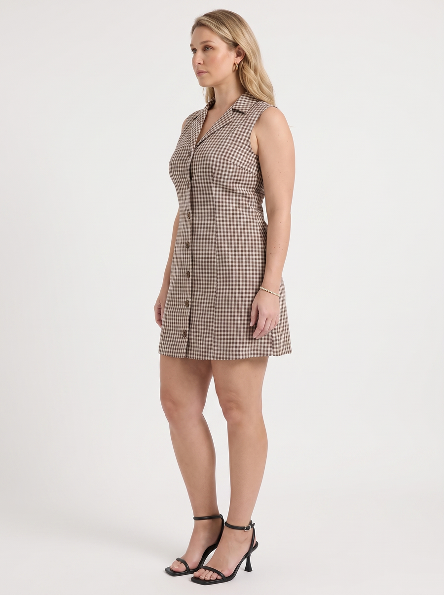 Mimi Minikleid Karomuster