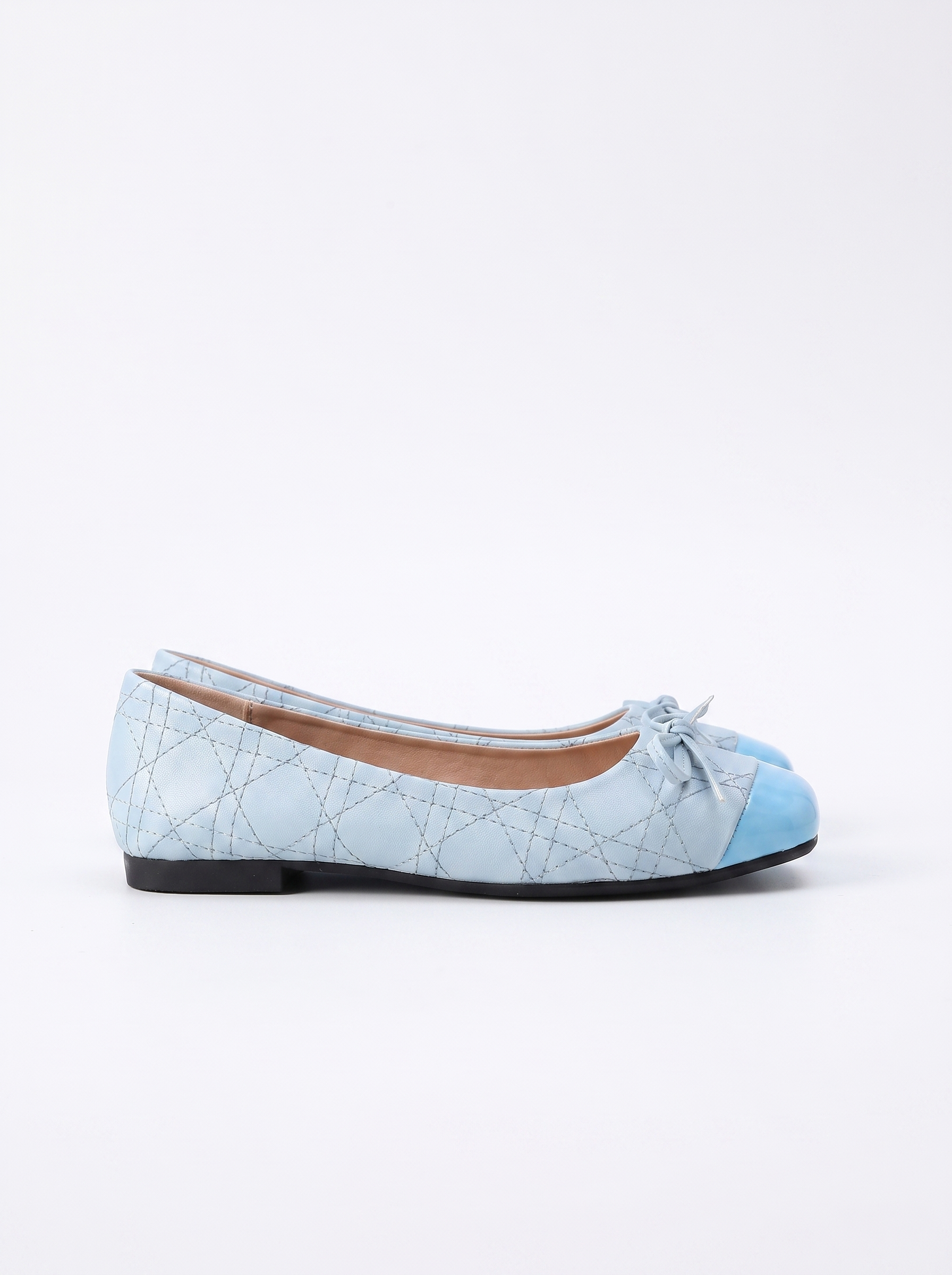 Queenie Ballerinas mit Lackkappe
