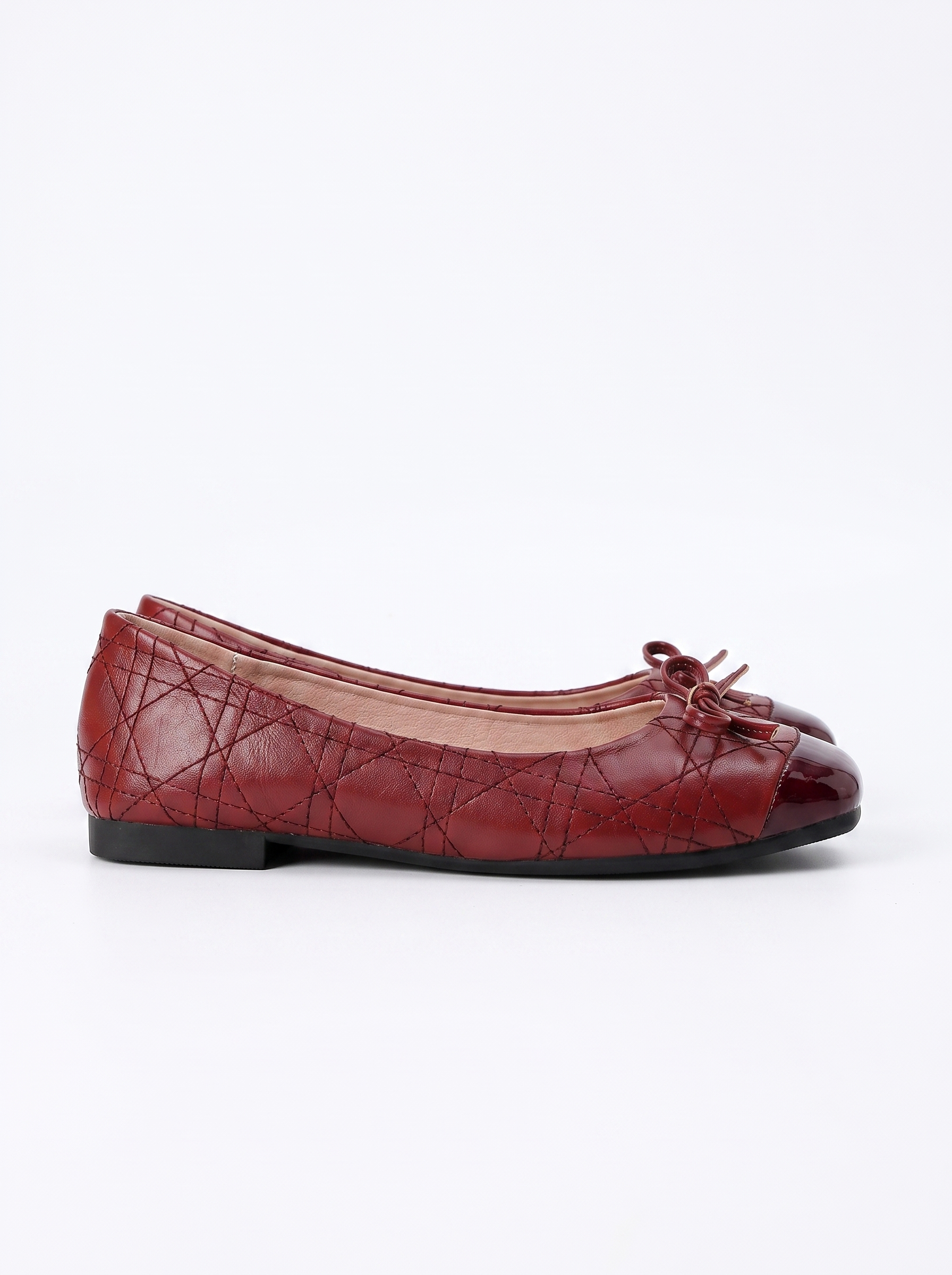 Queenie Ballerinas mit Lackkappe