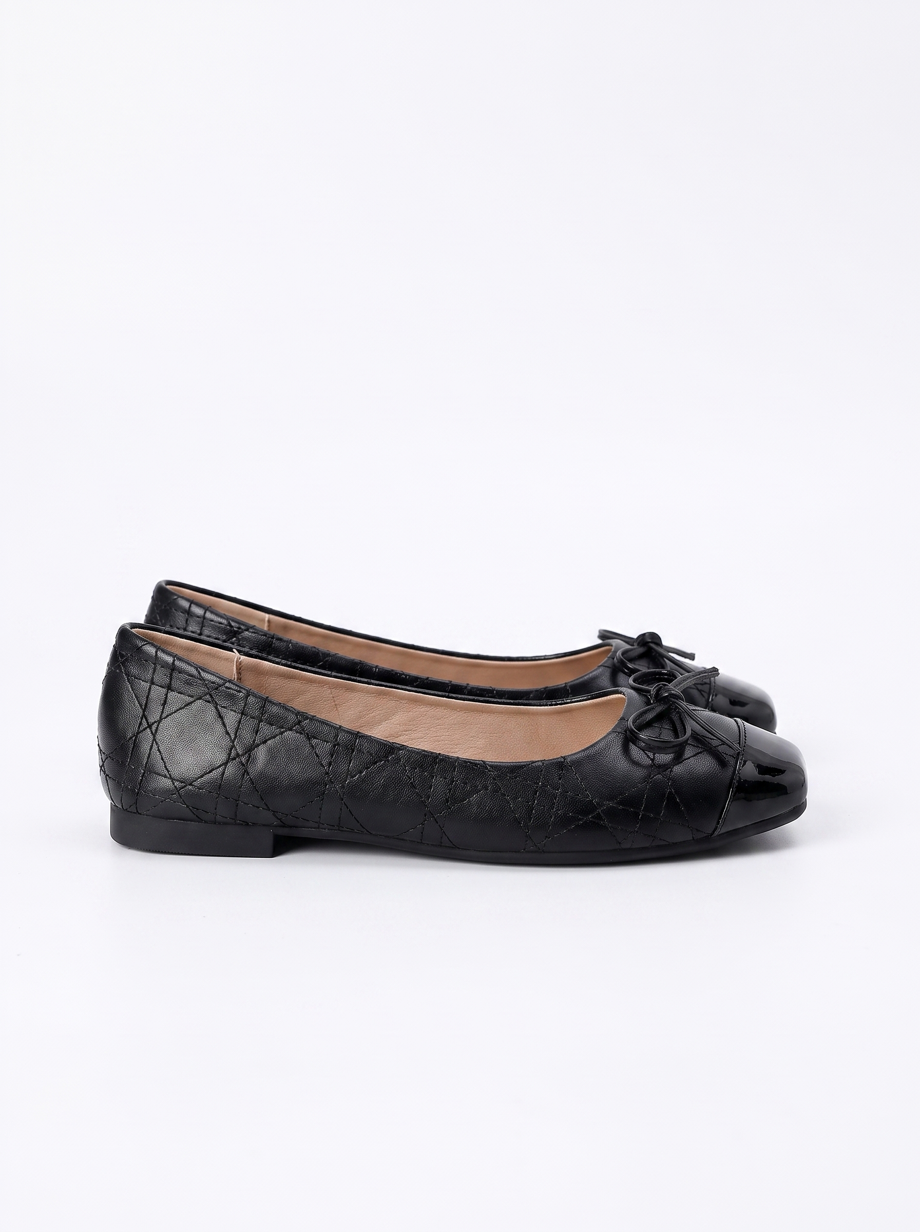 Queenie Ballerinas mit Lackkappe