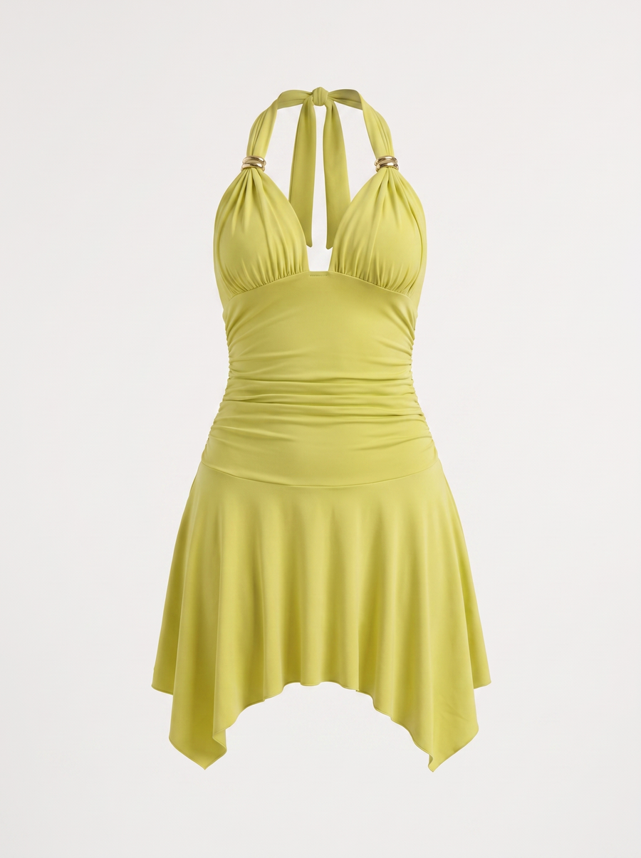 Averly Neckholder-Minikleid