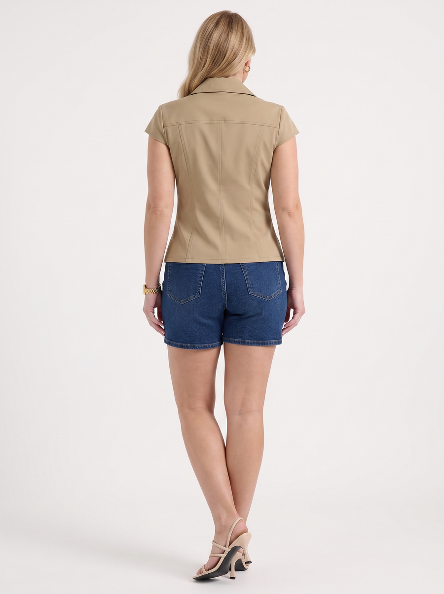 Marley Bluse mit Zweireiher-Knopfleiste