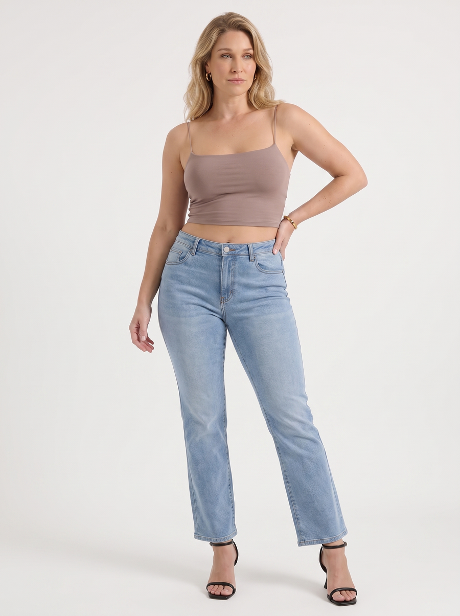 Hermione Spaghettiträger Crop Top