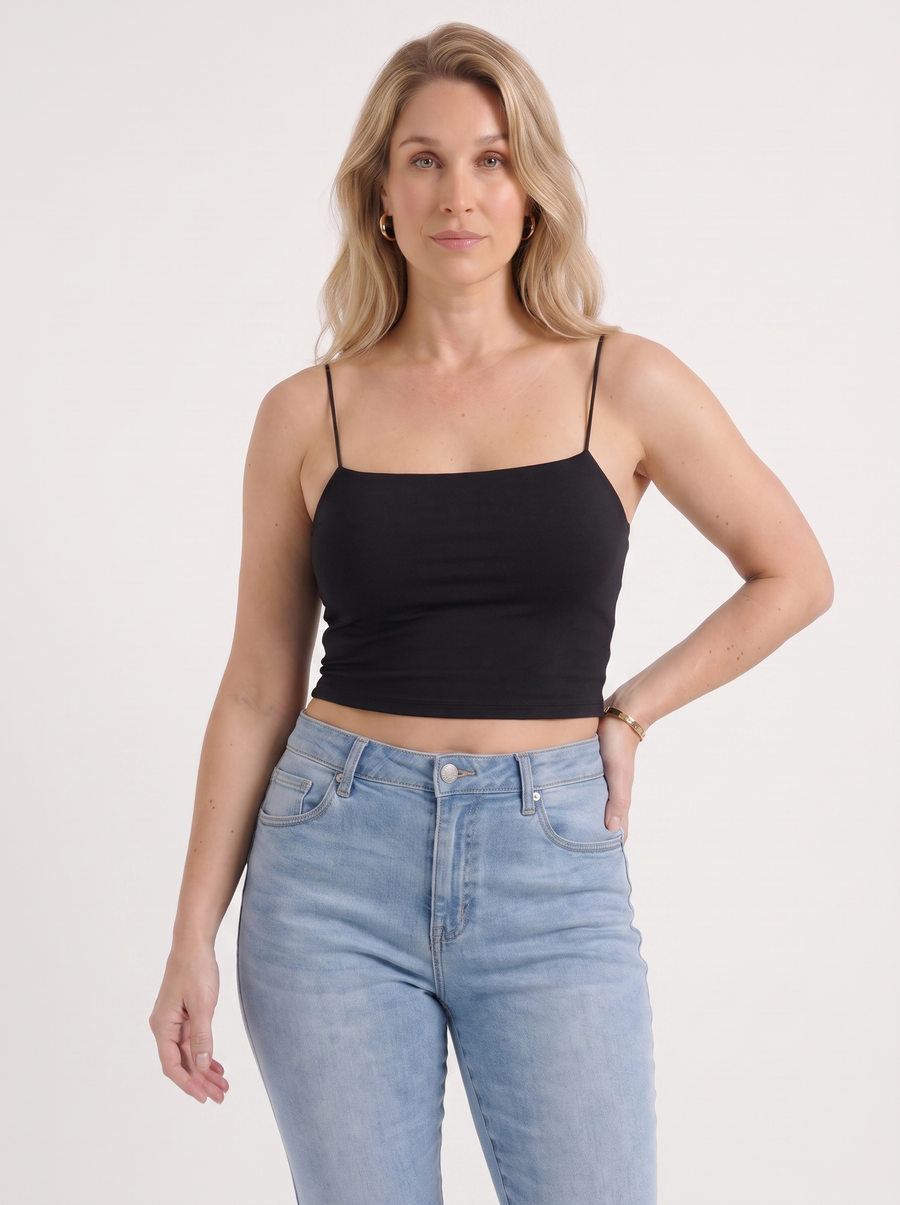 Hermione Spaghettiträger Crop Top