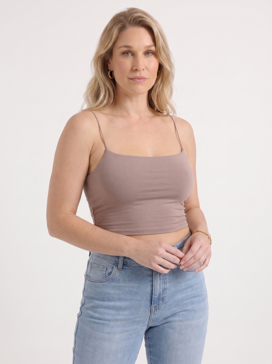 Hermione Spaghettiträger Crop Top