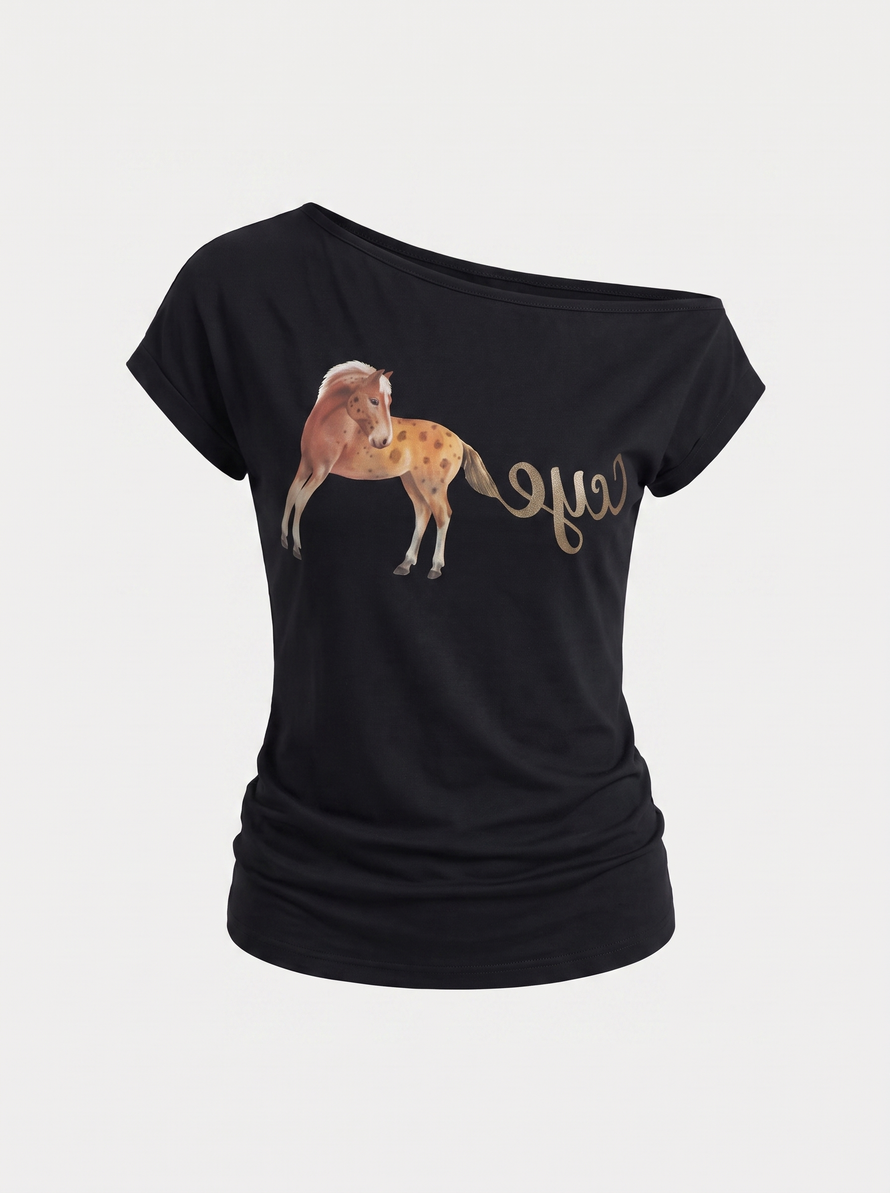 Alina Off-Shoulder-Top mit Print