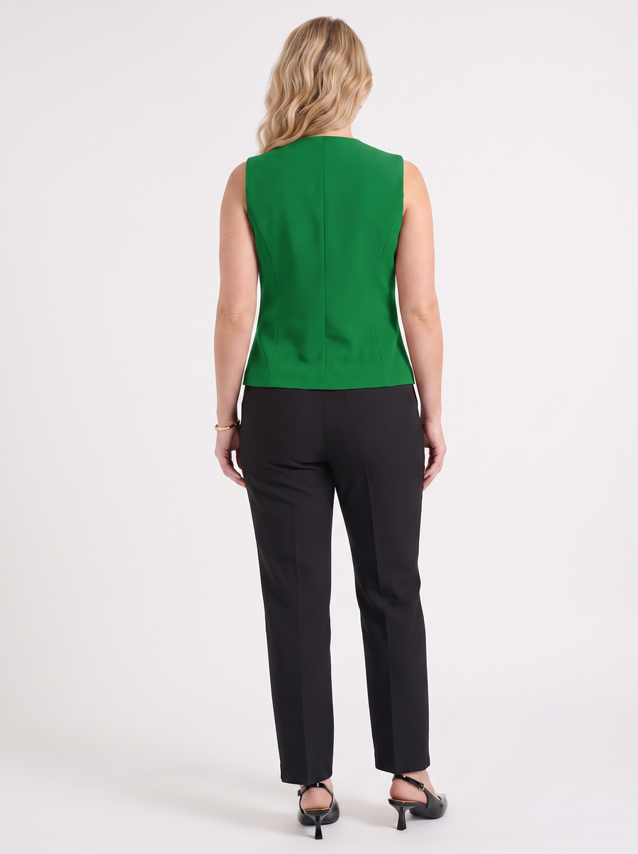 Cora Weste mit Knopfleiste