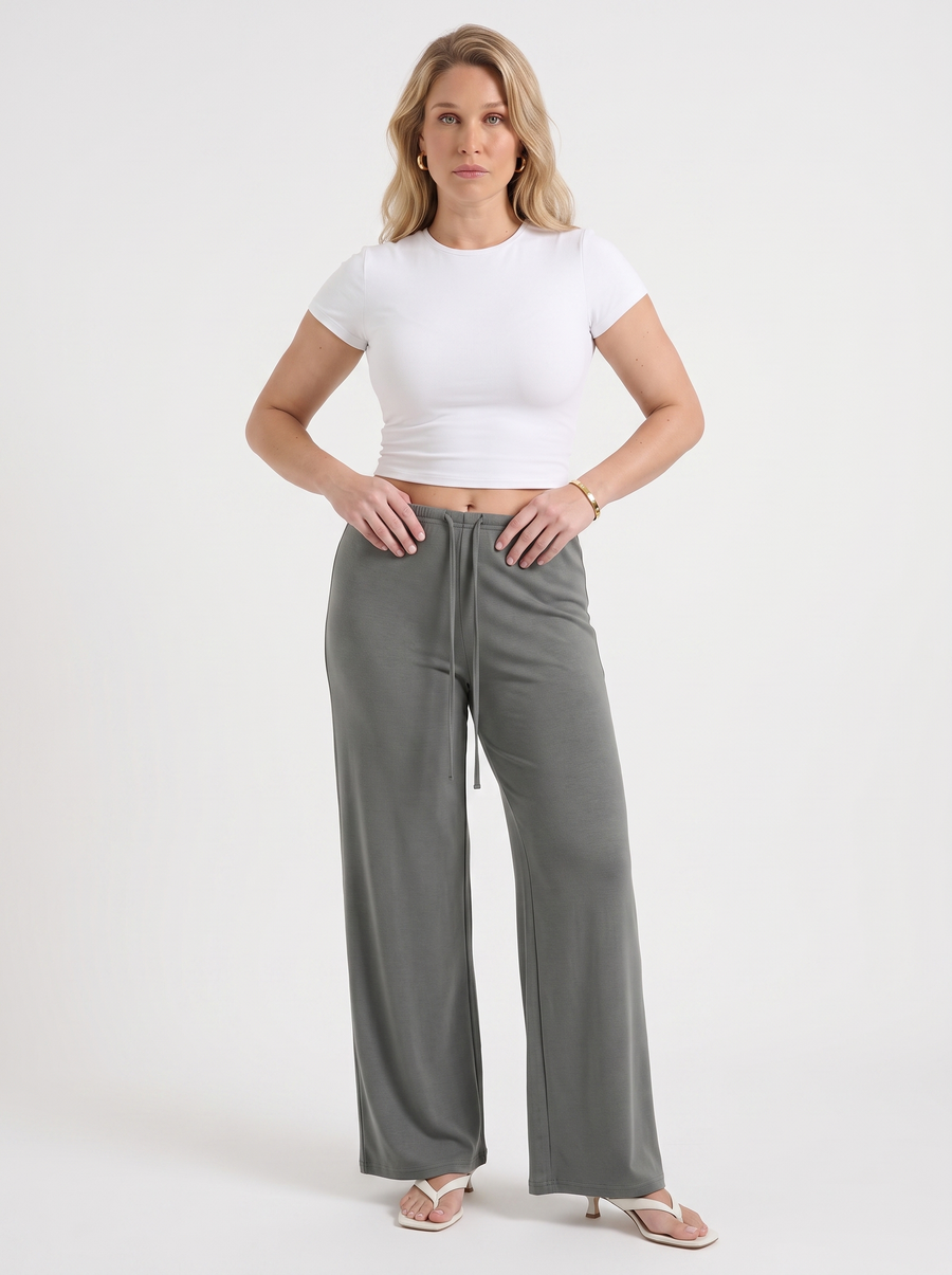 Kendra weite Hose mit Kordelzug