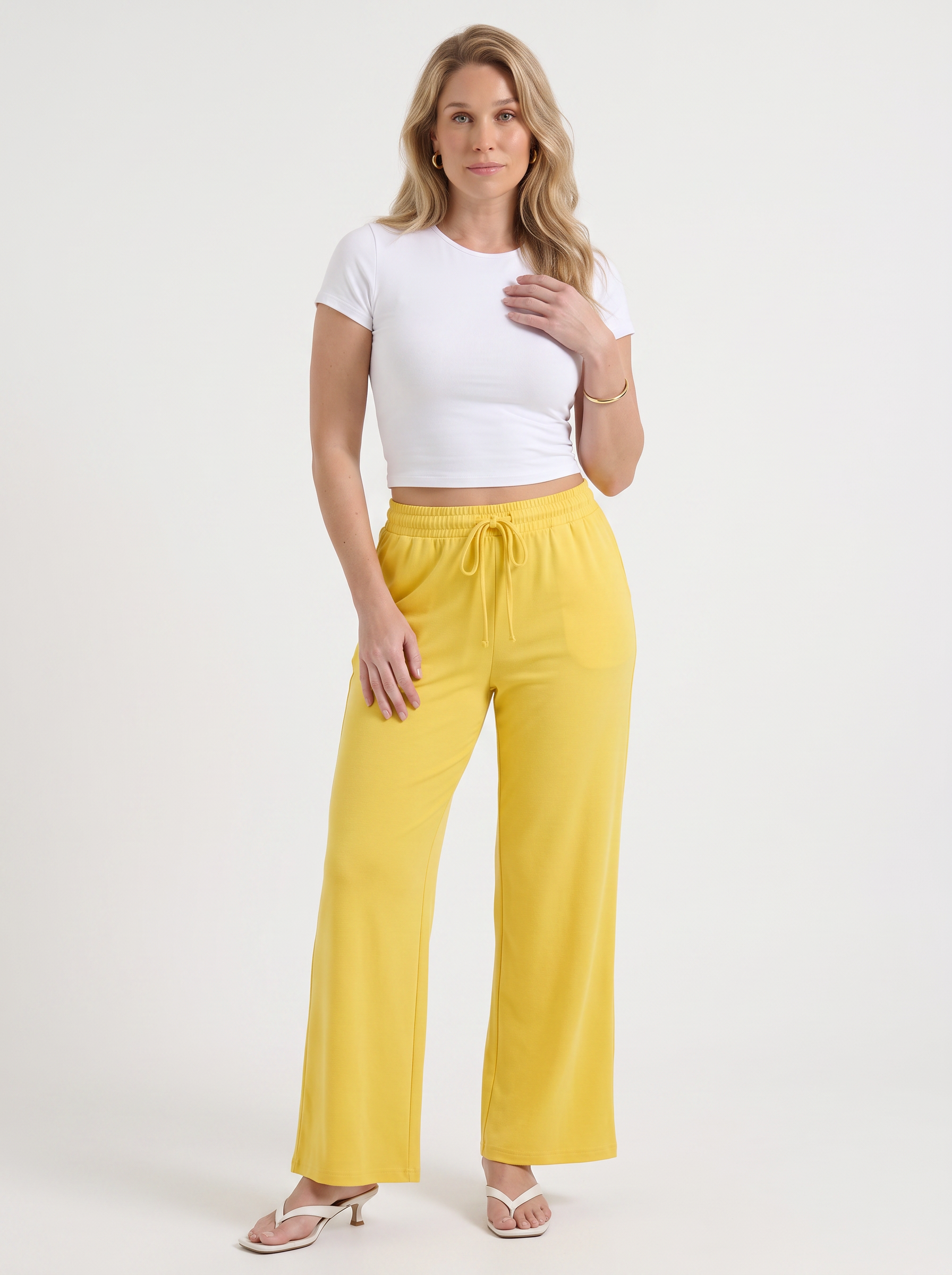 Kendra weite Hose mit Kordelzug