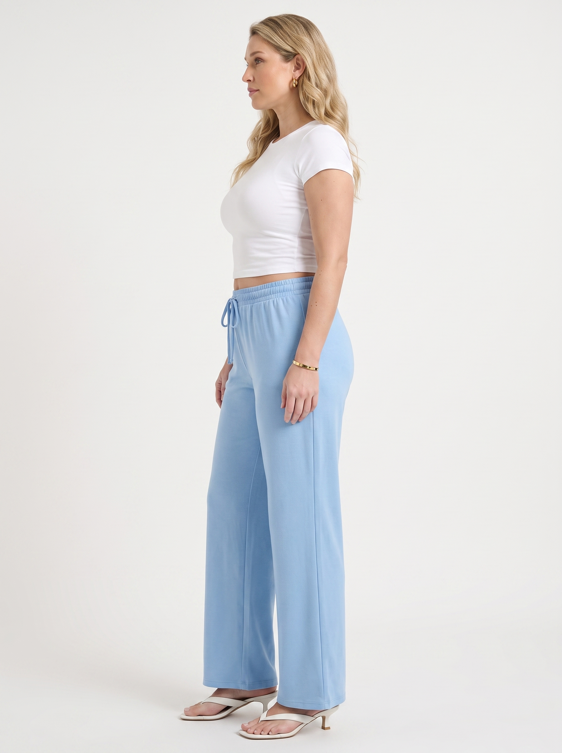 Kendra weite Hose mit Kordelzug