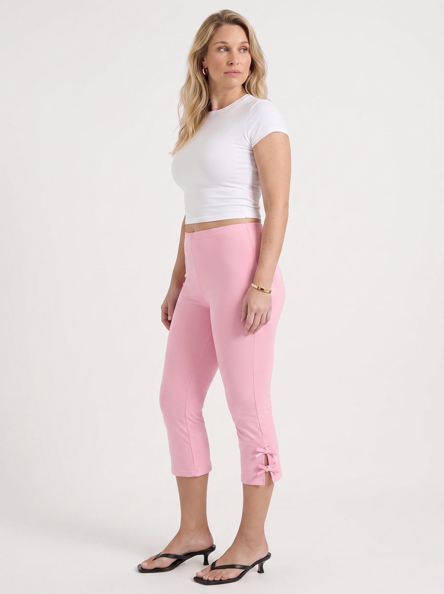 Jill Caprihose mit Schleifendetail