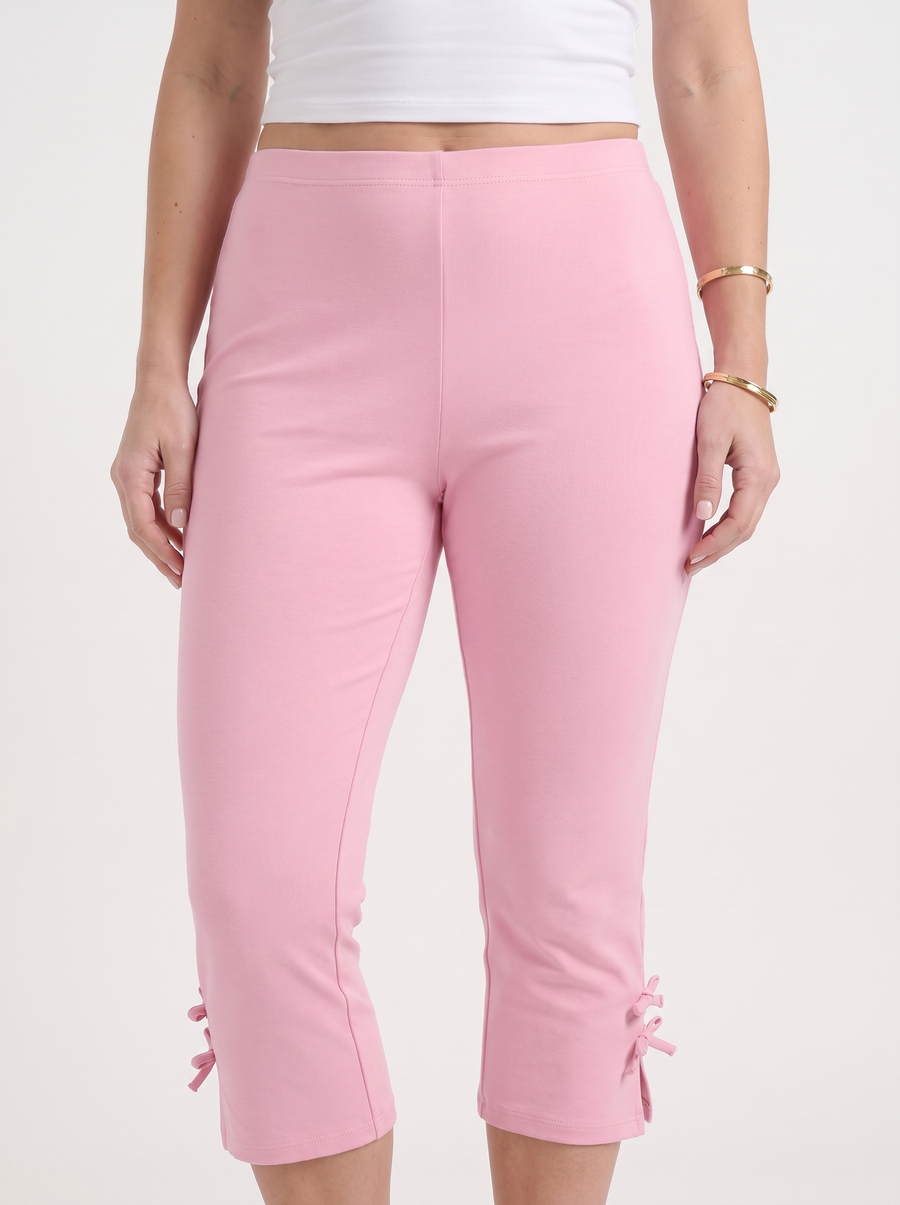 Jill Caprihose mit Schleifendetail