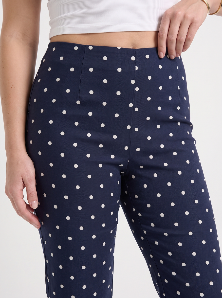 Jill Caprihose mit Schleifendetail