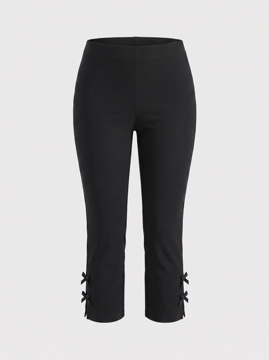Jill Caprihose mit Schleifendetail