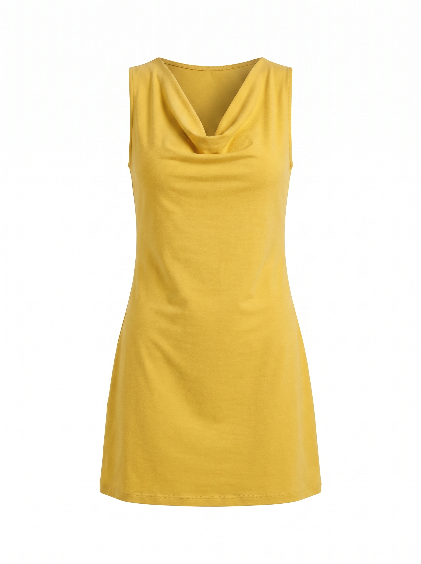 Leela Minikleid mit Wasserfallausschnitt