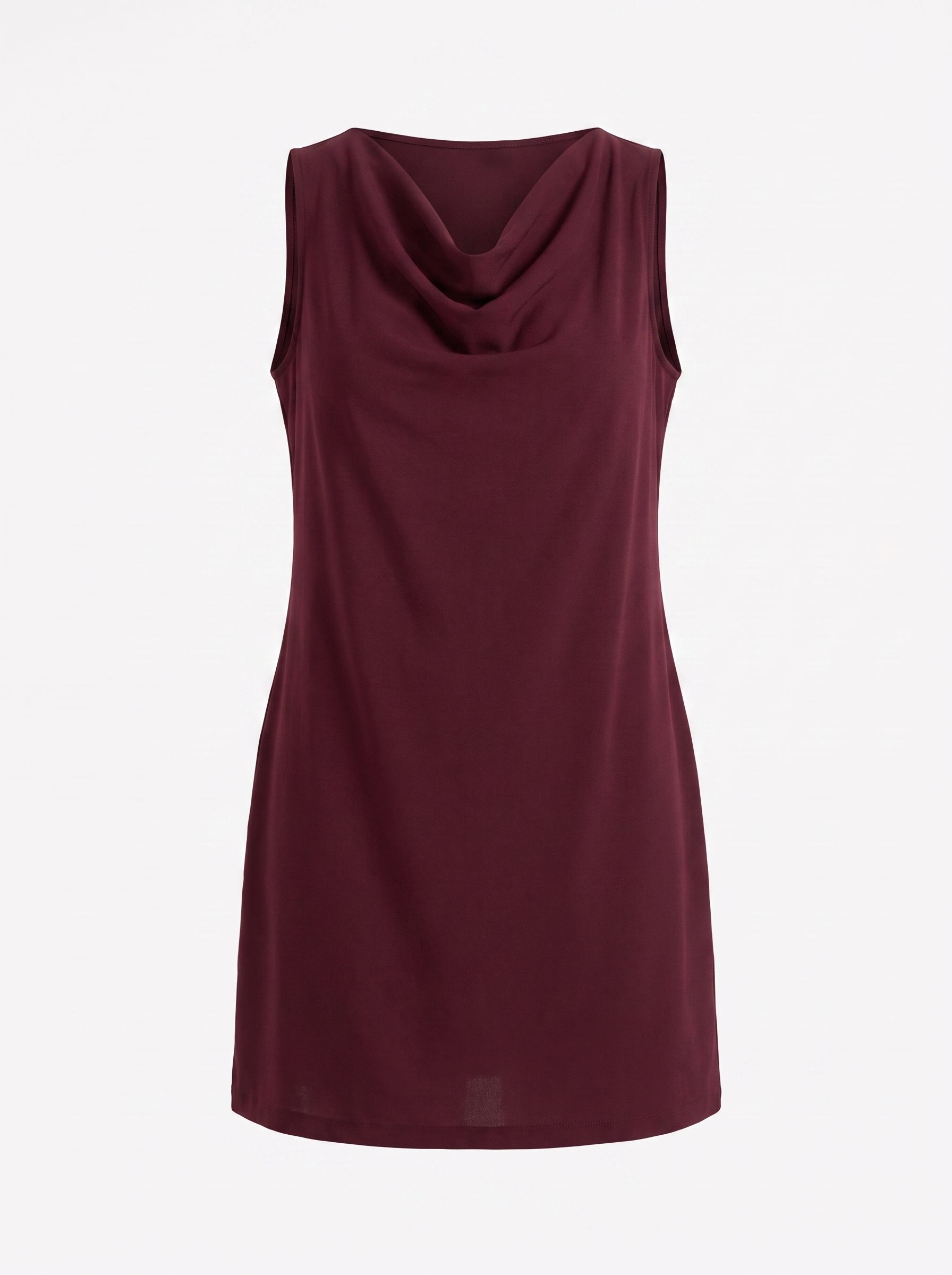 Leela Minikleid mit Wasserfallausschnitt