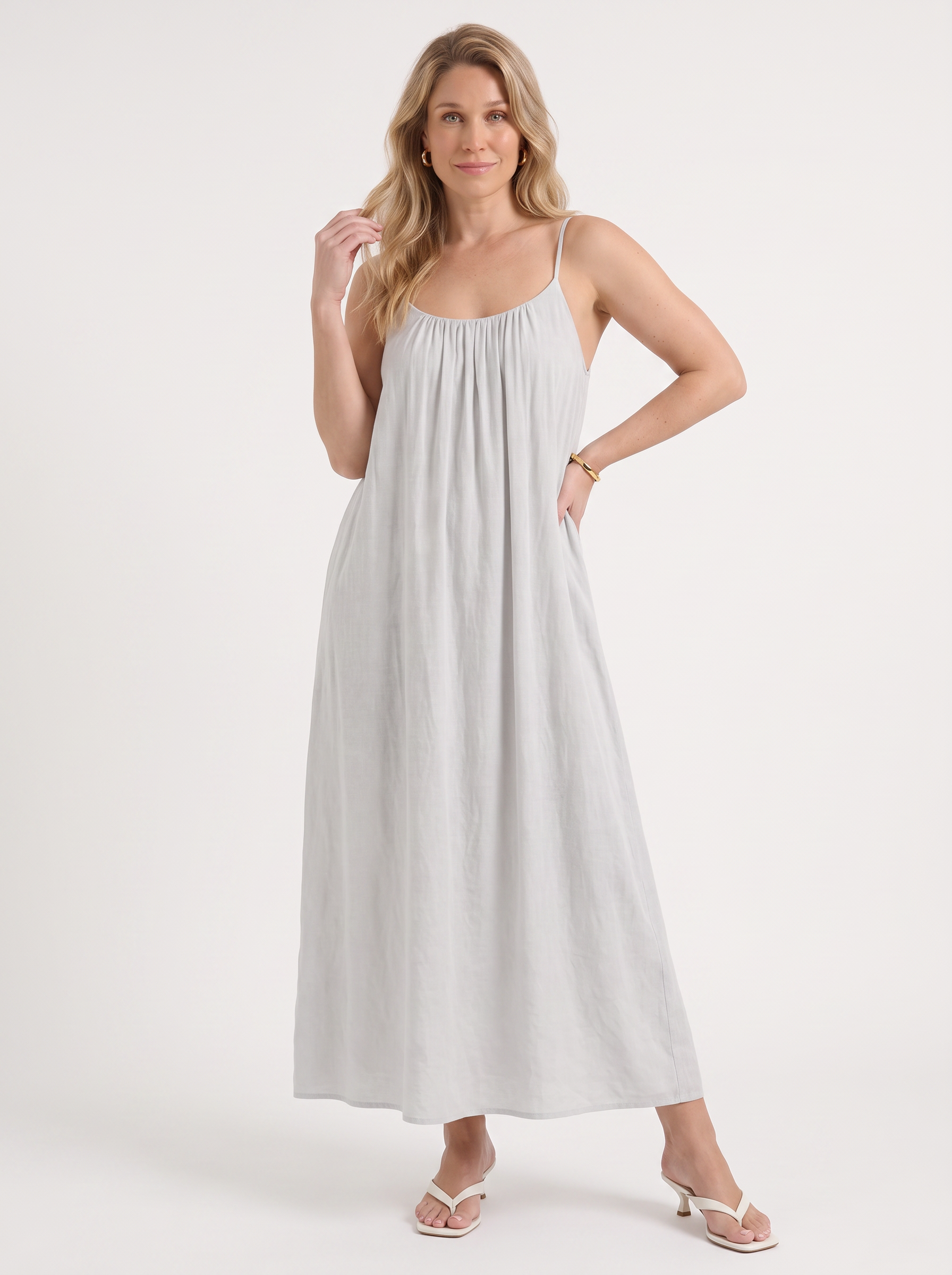 Darcy Maxikleid mit Spaghettiträgern