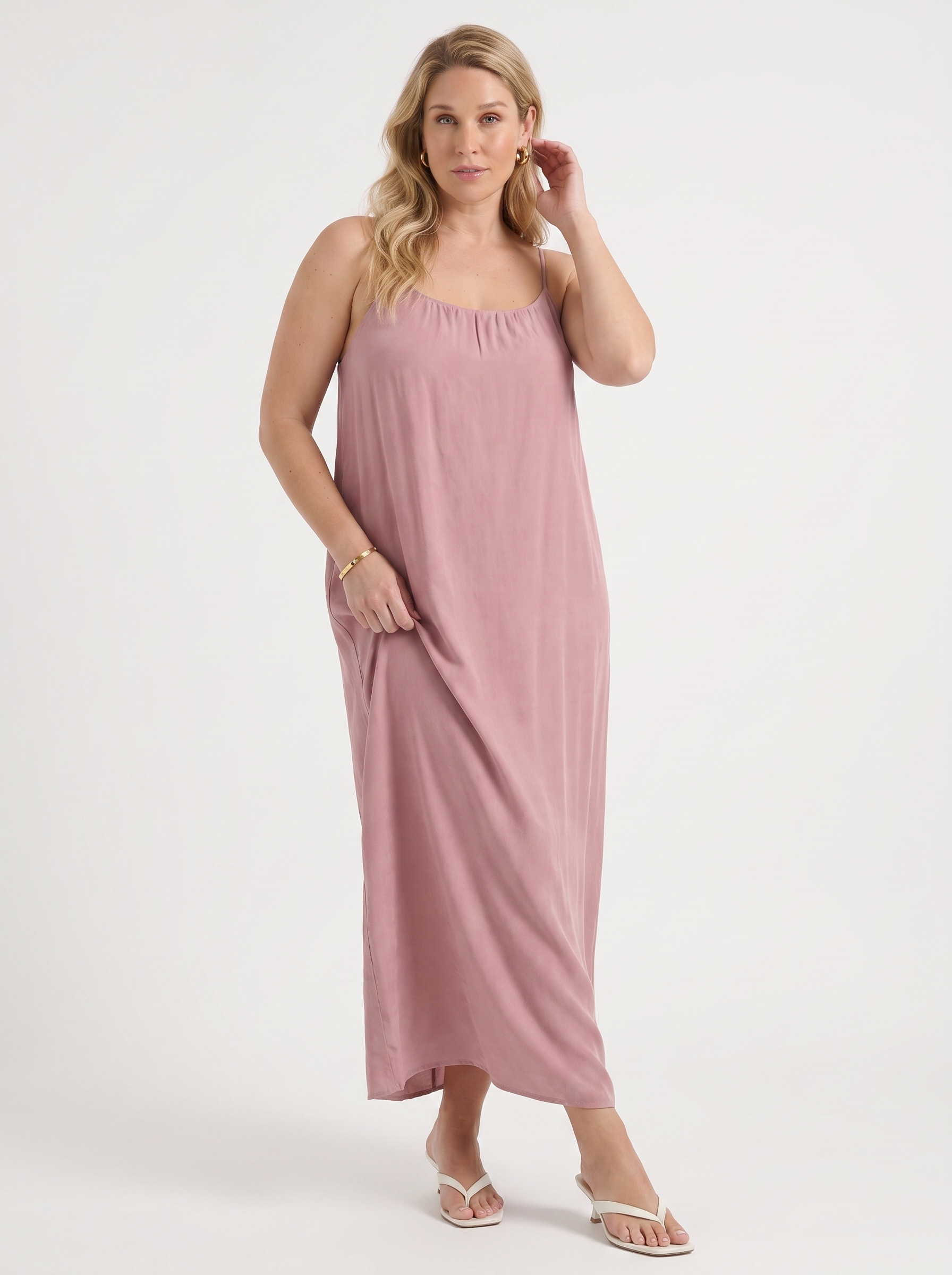 Darcy Maxikleid mit Spaghettiträgern