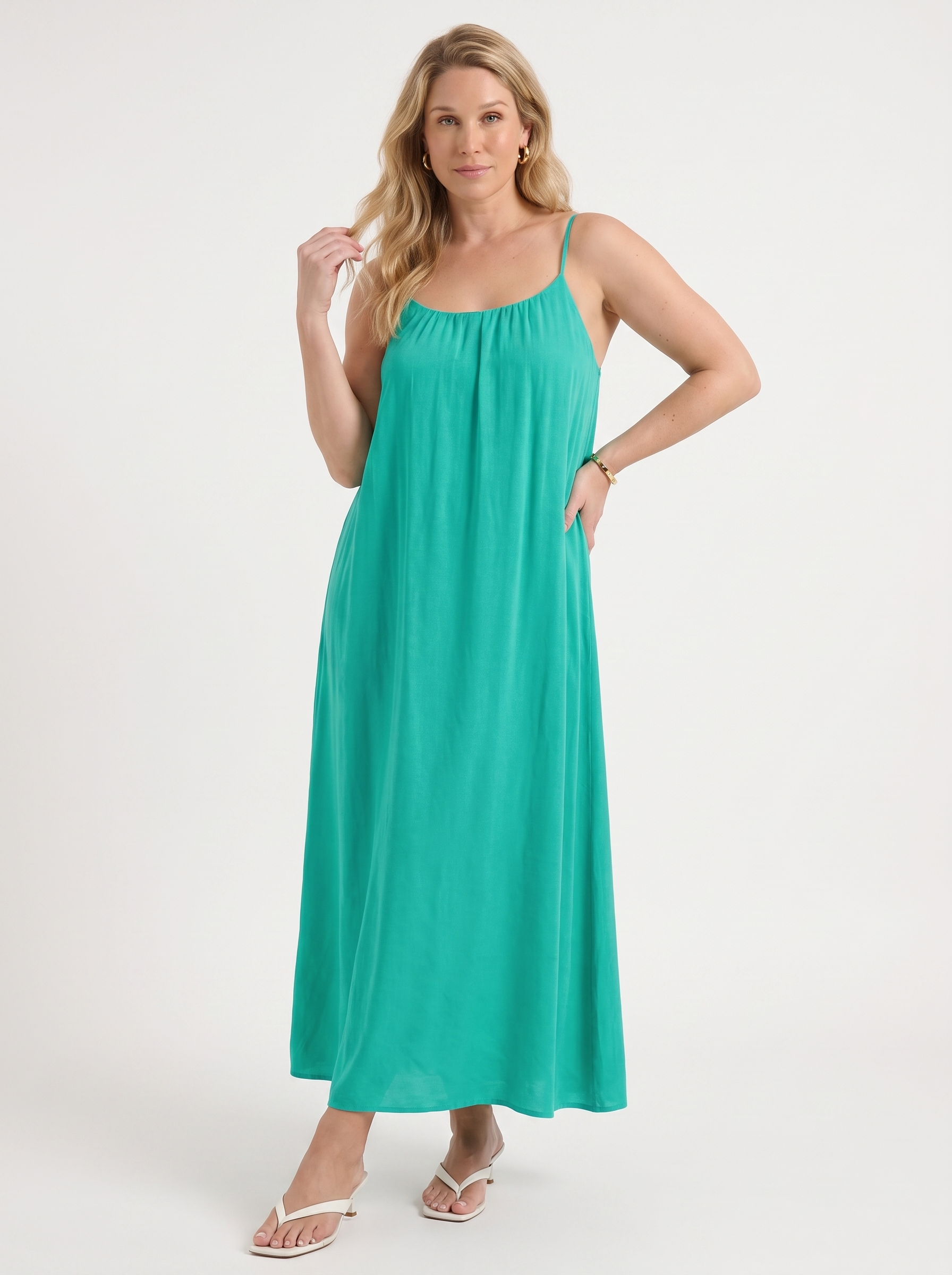 Darcy Maxikleid mit Spaghettiträgern