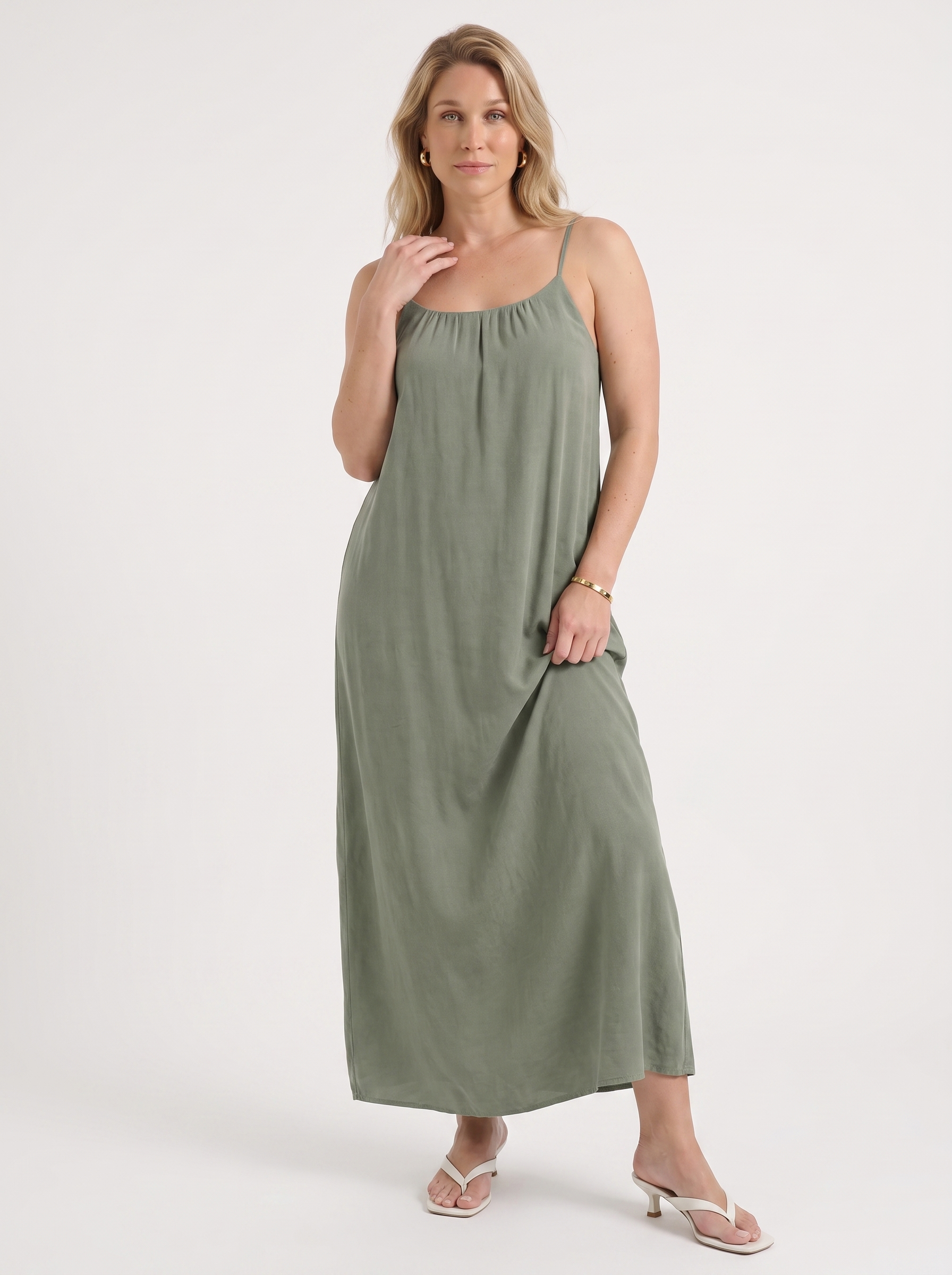 Darcy Maxikleid mit Spaghettiträgern