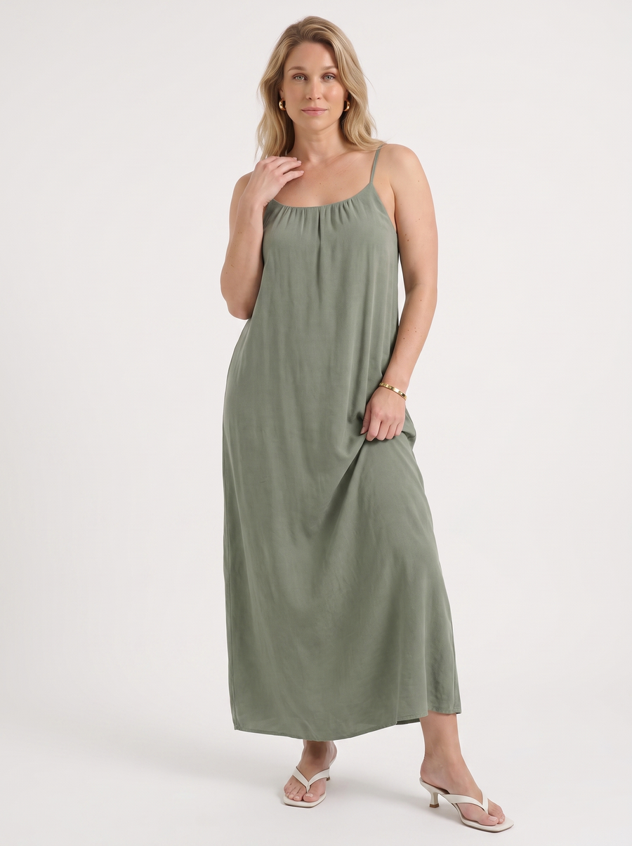 Darcy Maxikleid mit Spaghettiträgern