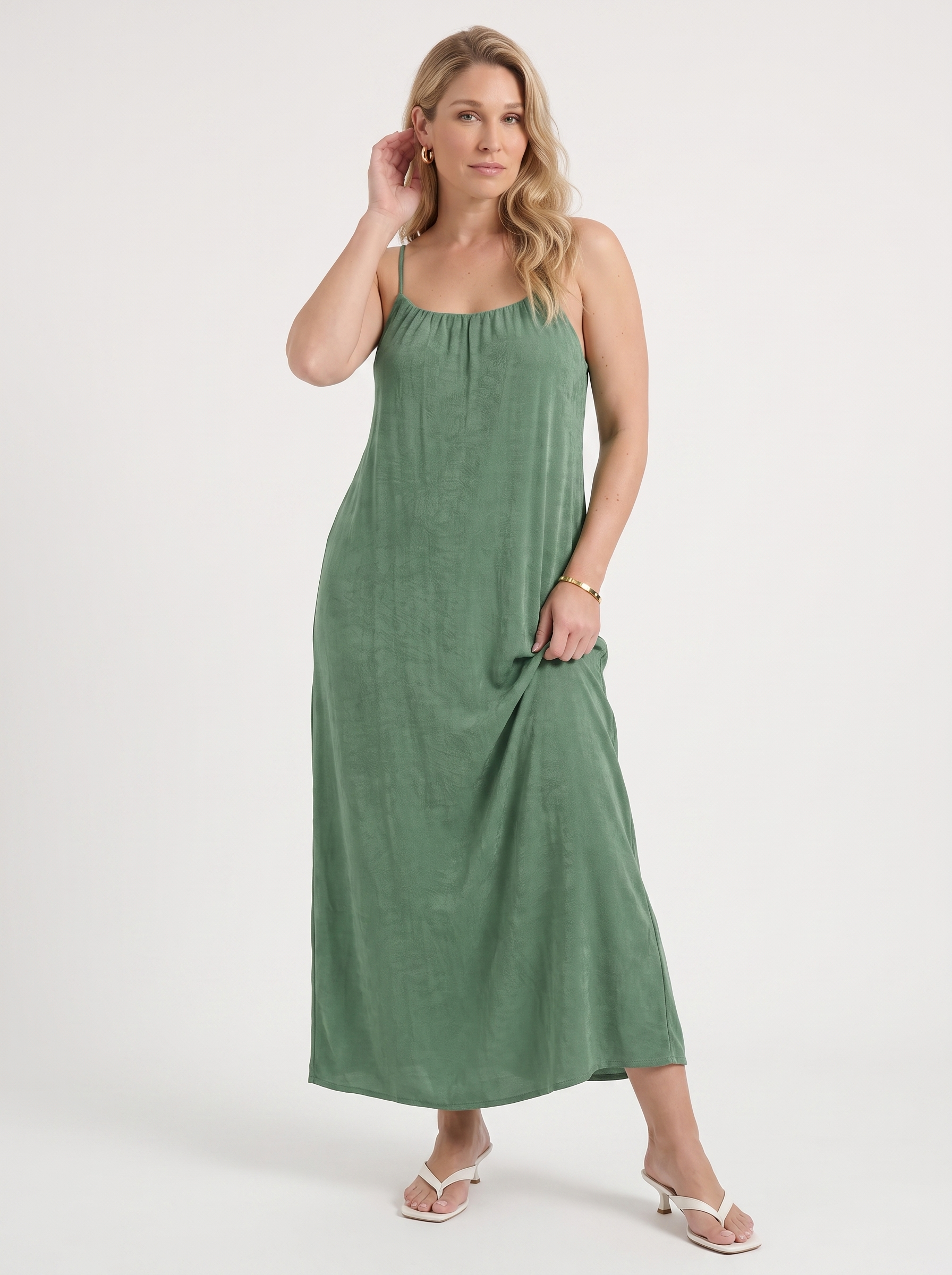 Darcy Maxikleid mit Spaghettiträgern