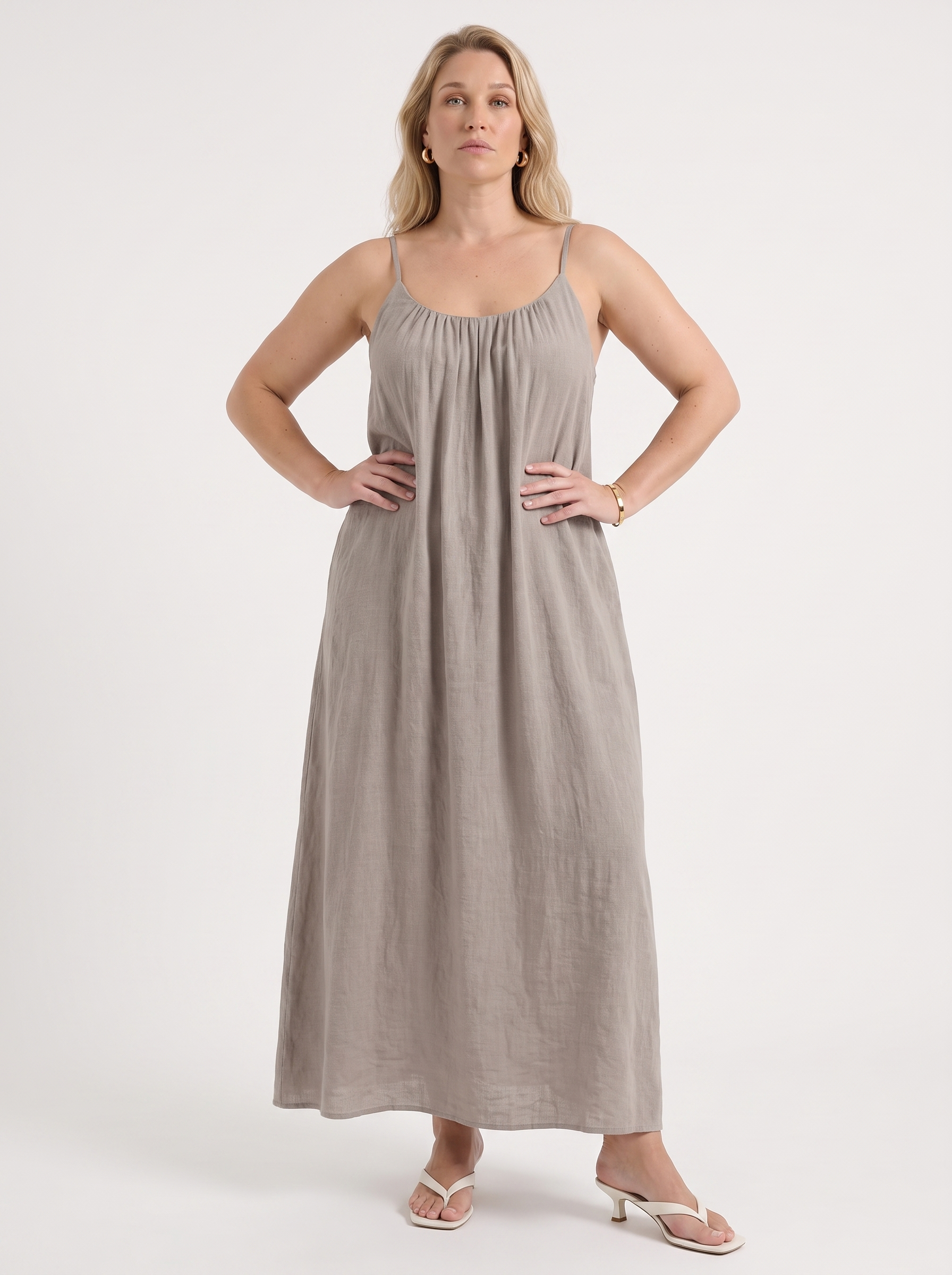 Darcy Maxikleid mit Spaghettiträgern