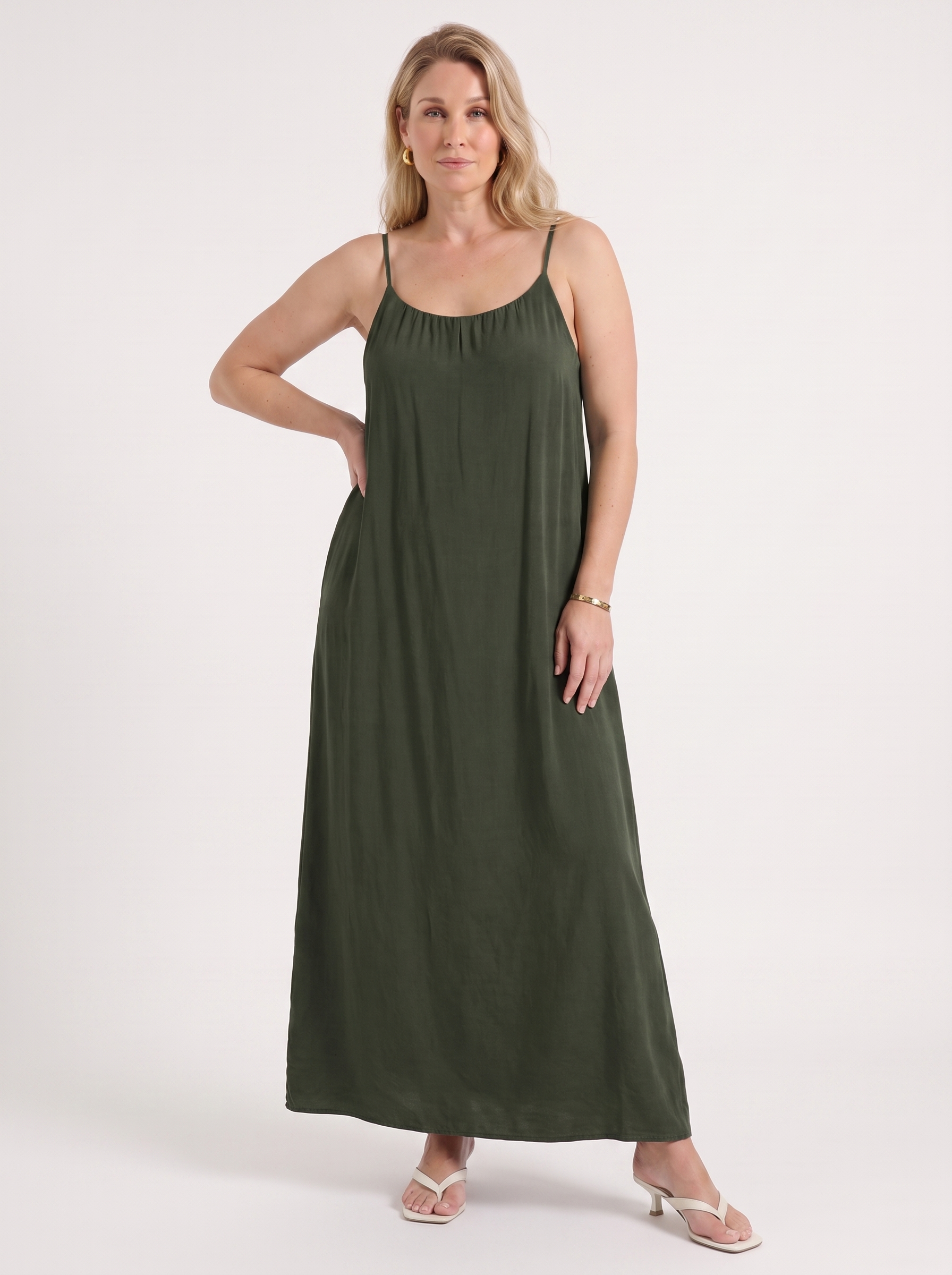 Darcy Maxikleid mit Spaghettiträgern