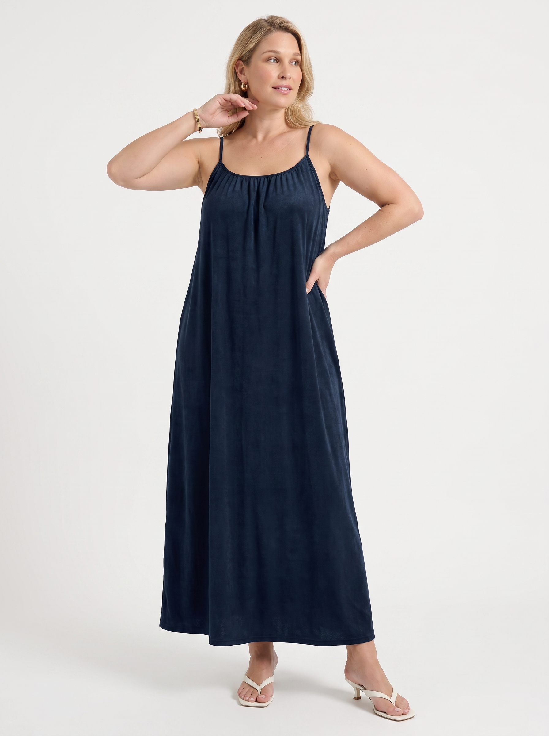 Darcy Maxikleid mit Spaghettiträgern