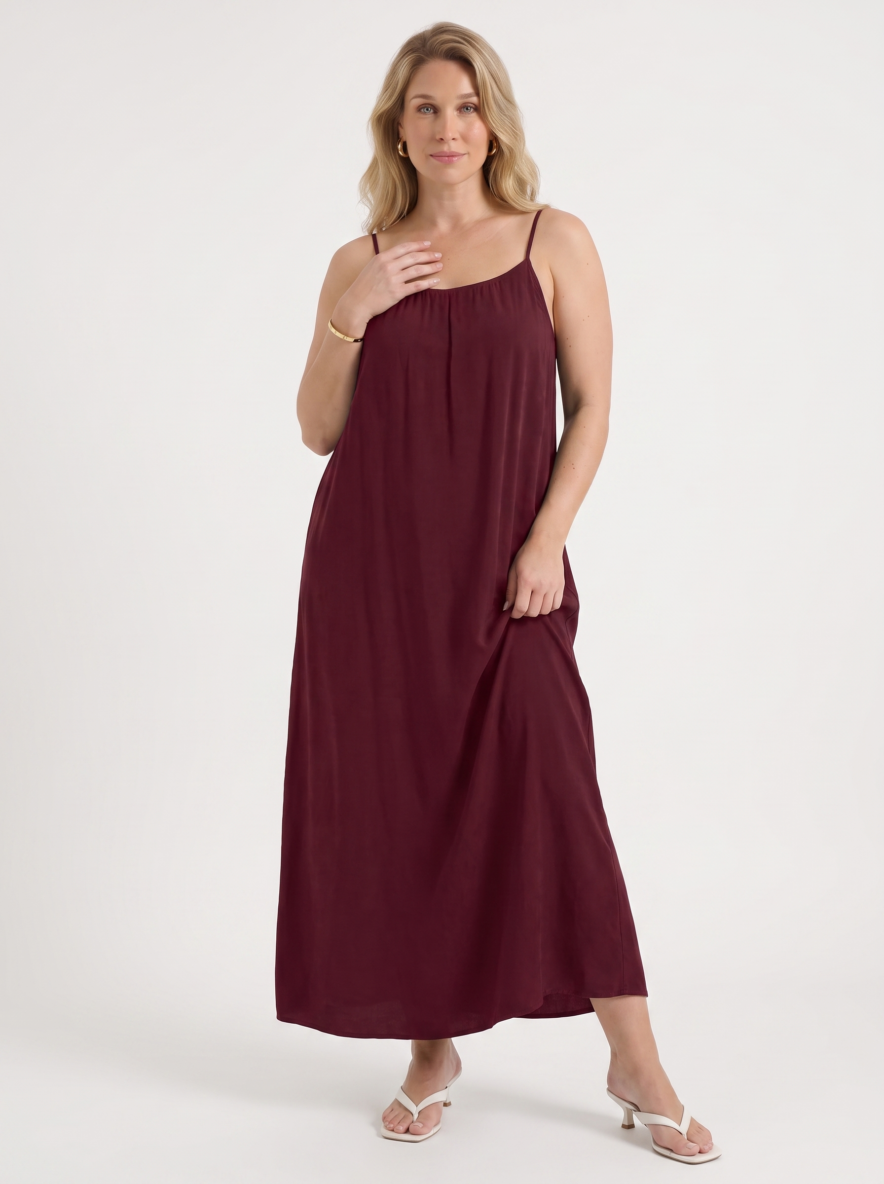 Darcy Maxikleid mit Spaghettiträgern