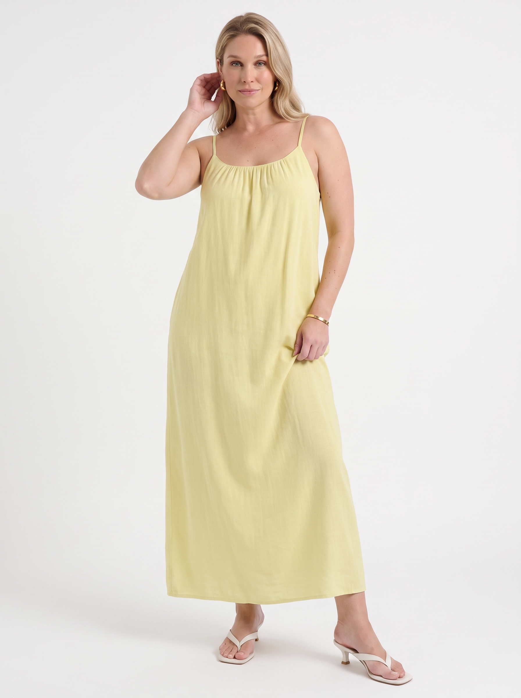 Darcy Maxikleid mit Spaghettiträgern