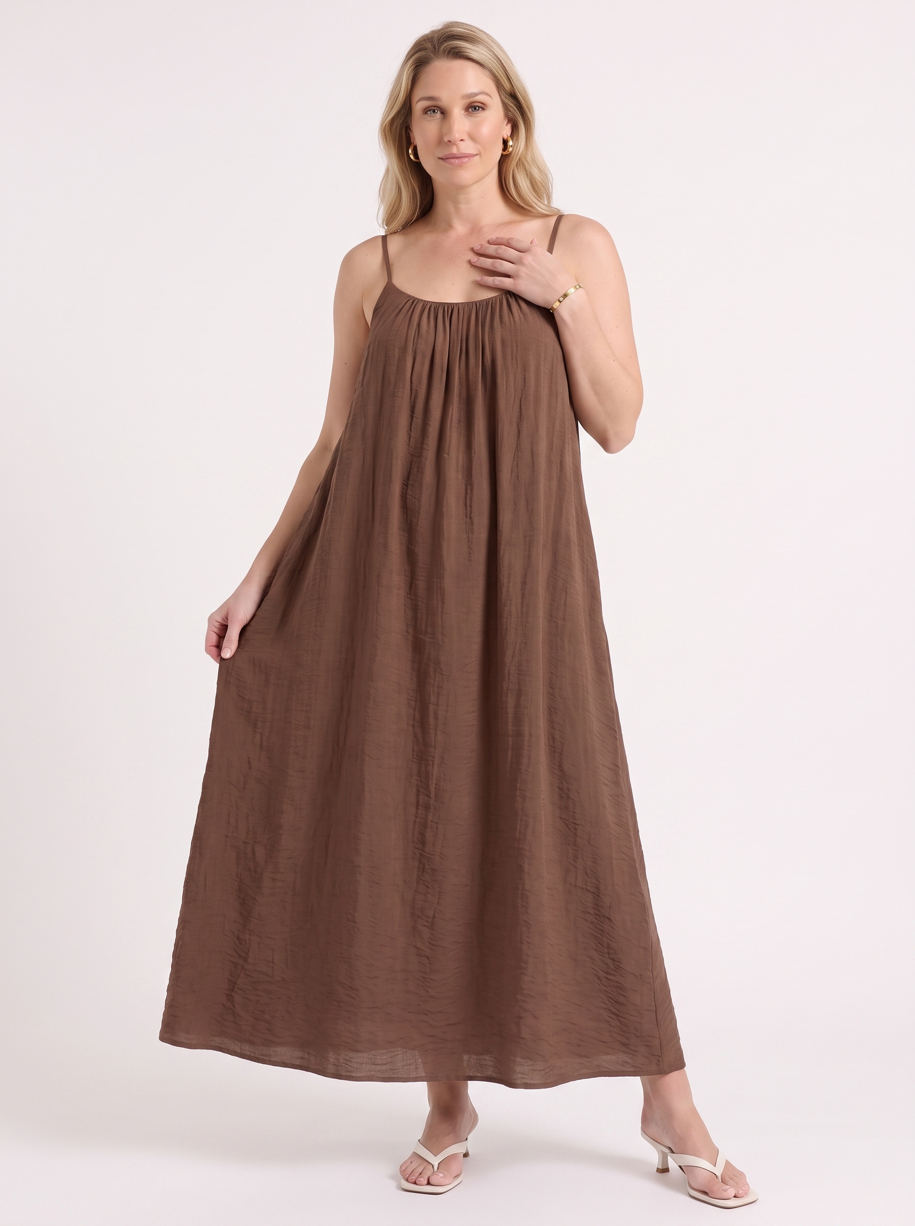 Darcy Maxikleid mit Spaghettiträgern