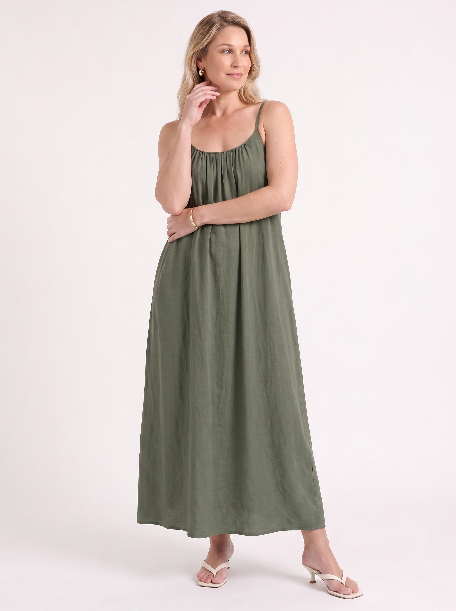 Darcy Maxikleid mit Spaghettiträgern