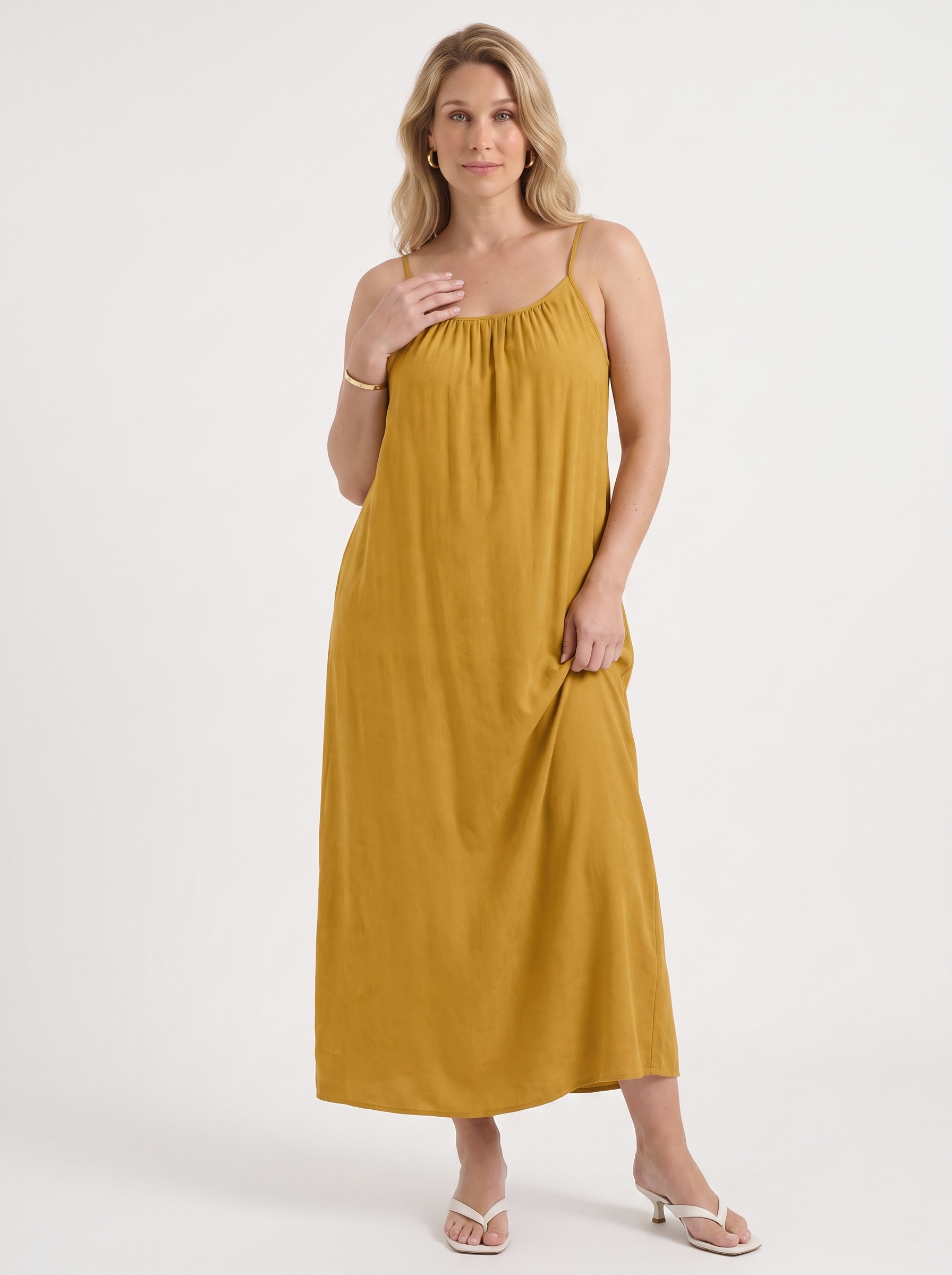 Darcy Maxikleid mit Spaghettiträgern