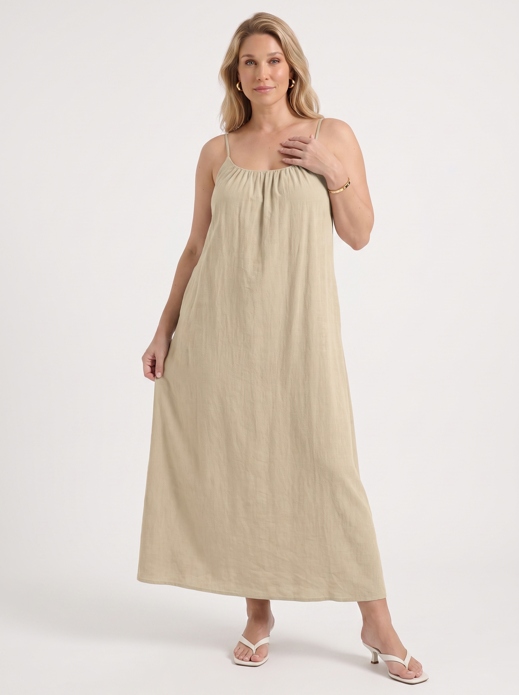 Darcy Maxikleid mit Spaghettiträgern