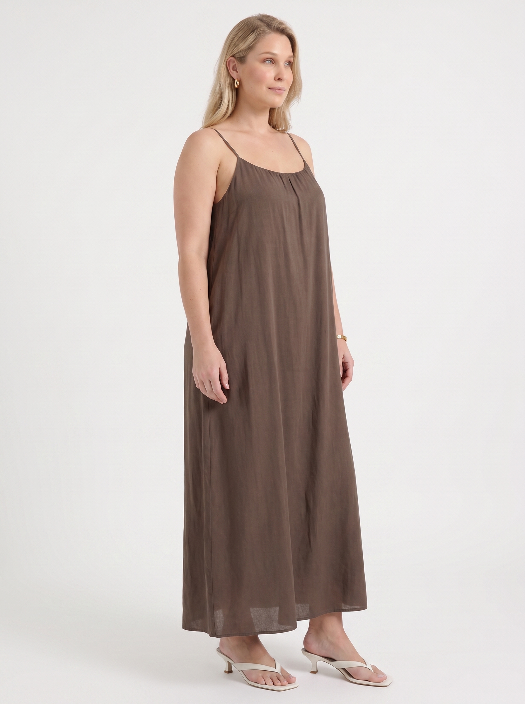 Darcy Maxikleid mit Spaghettiträgern
