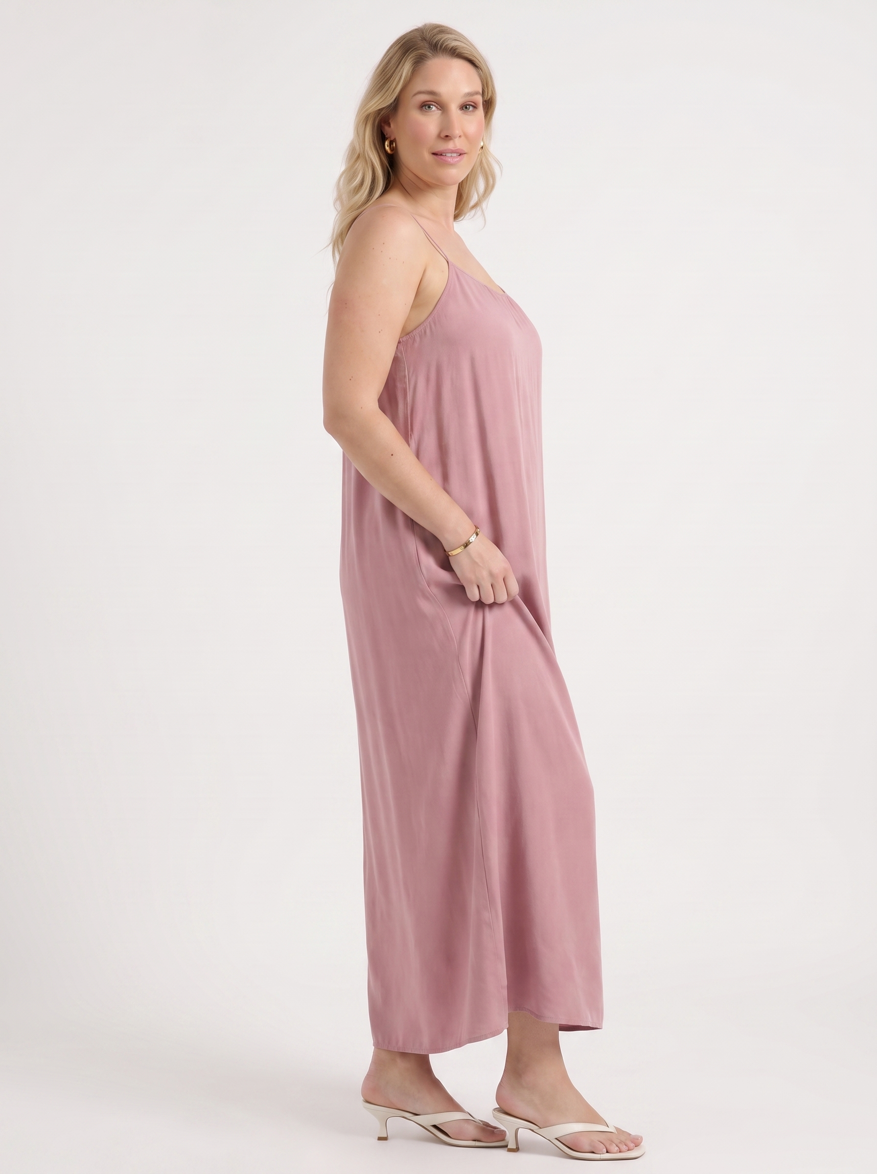 Darcy Maxikleid mit Spaghettiträgern