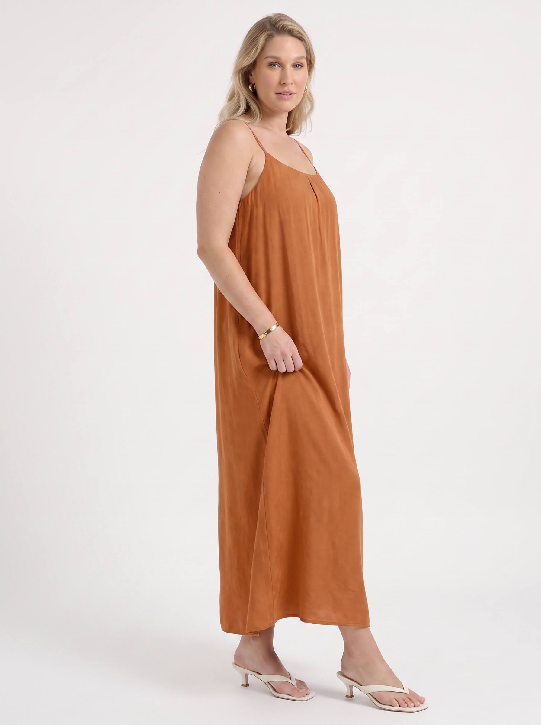 Darcy Maxikleid mit Spaghettiträgern
