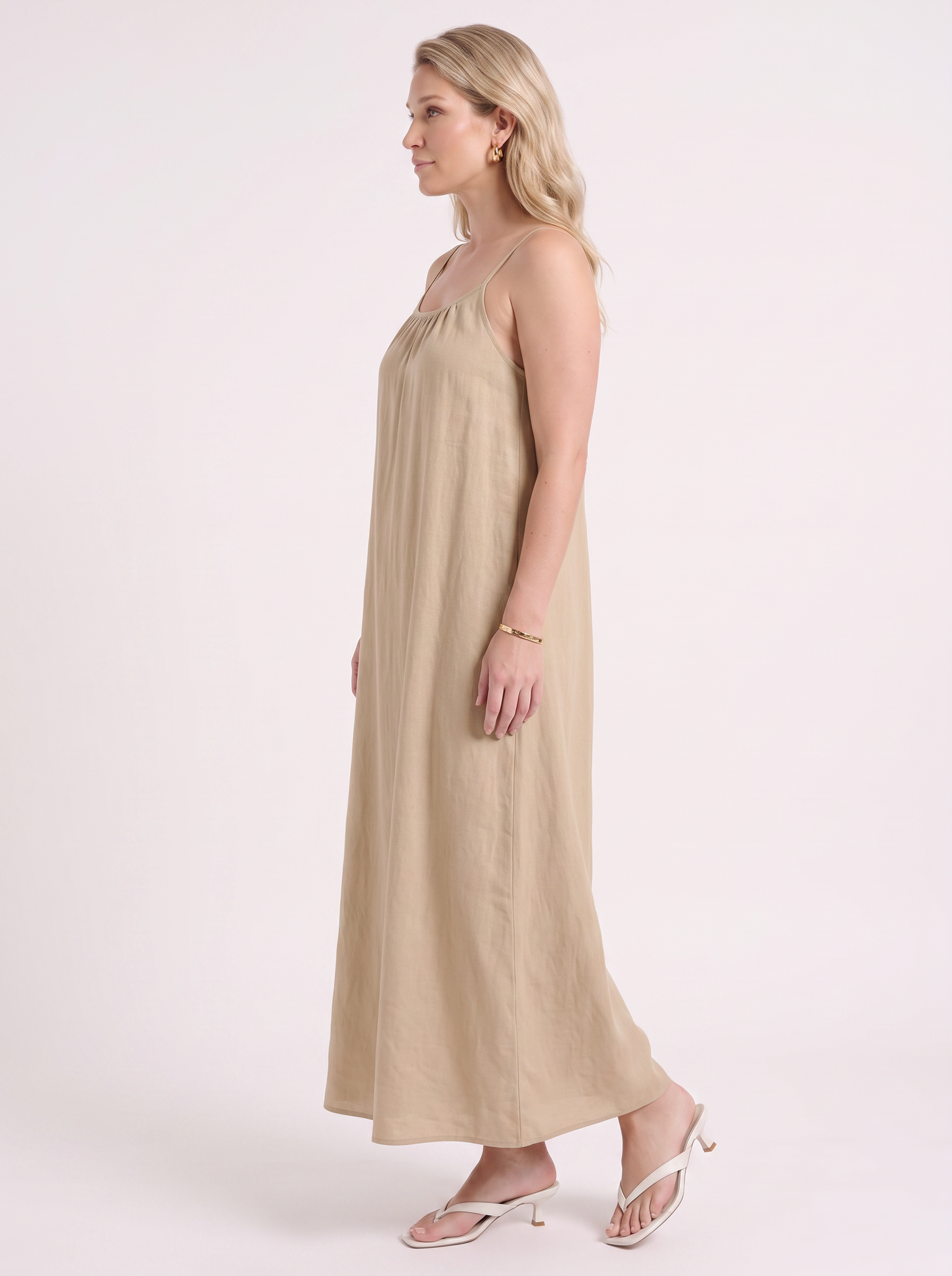 Darcy Maxikleid mit Spaghettiträgern