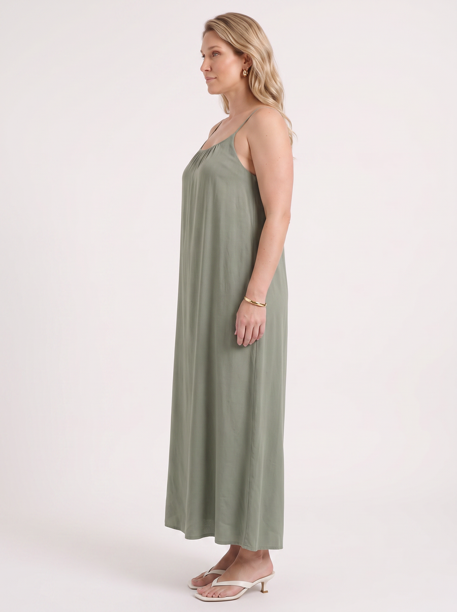 Darcy Maxikleid mit Spaghettiträgern