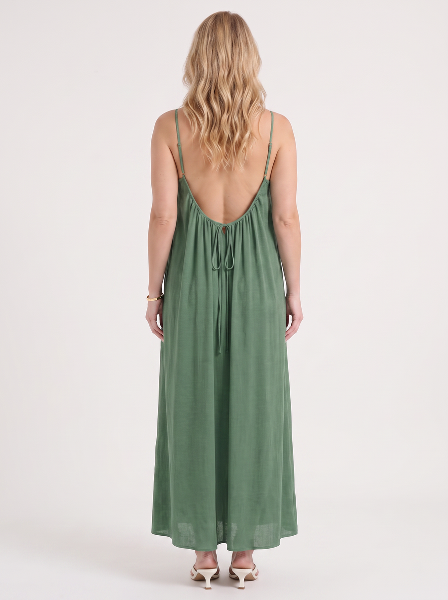 Darcy Maxikleid mit Spaghettiträgern