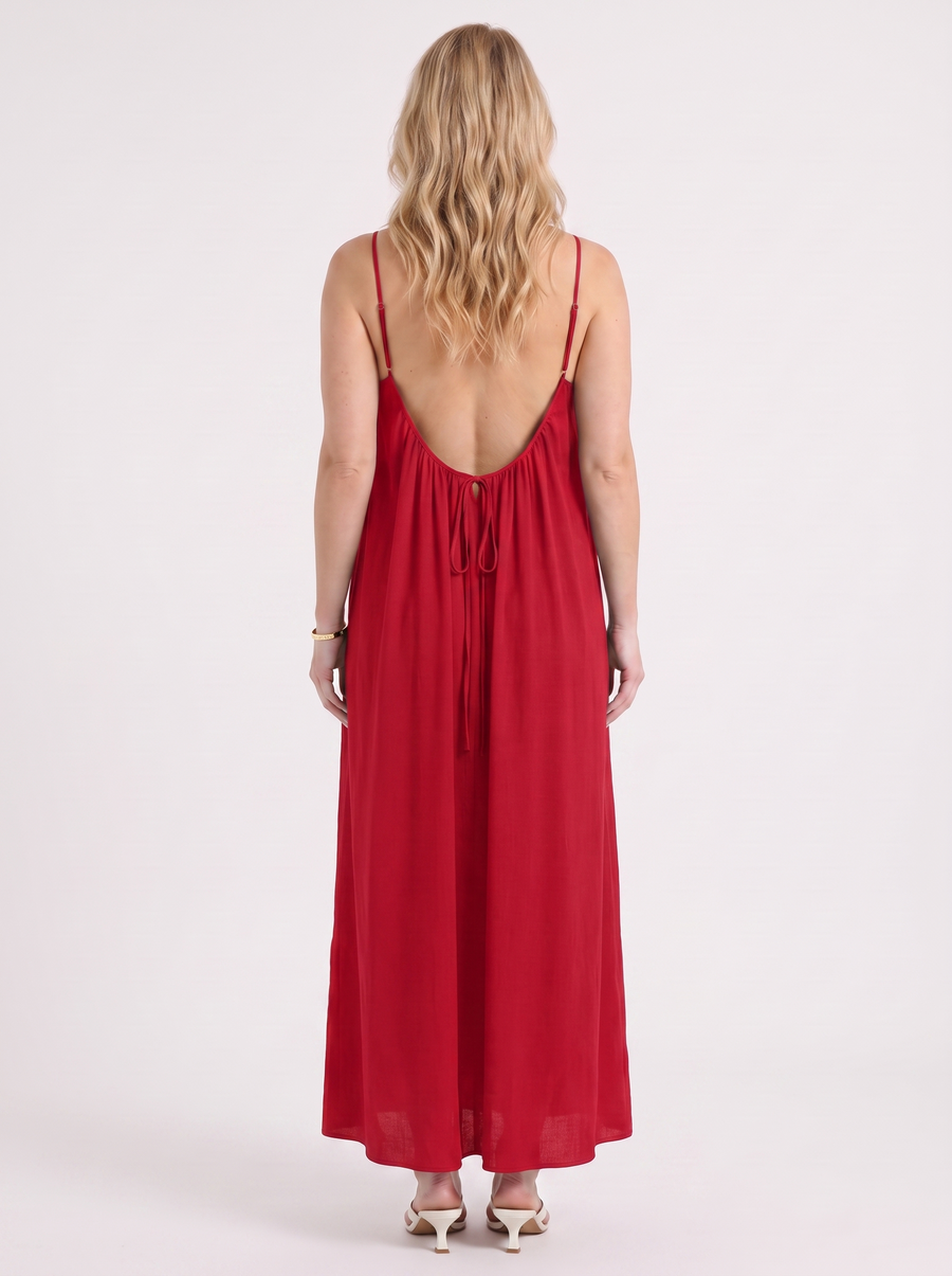 Darcy Maxikleid mit Spaghettiträgern