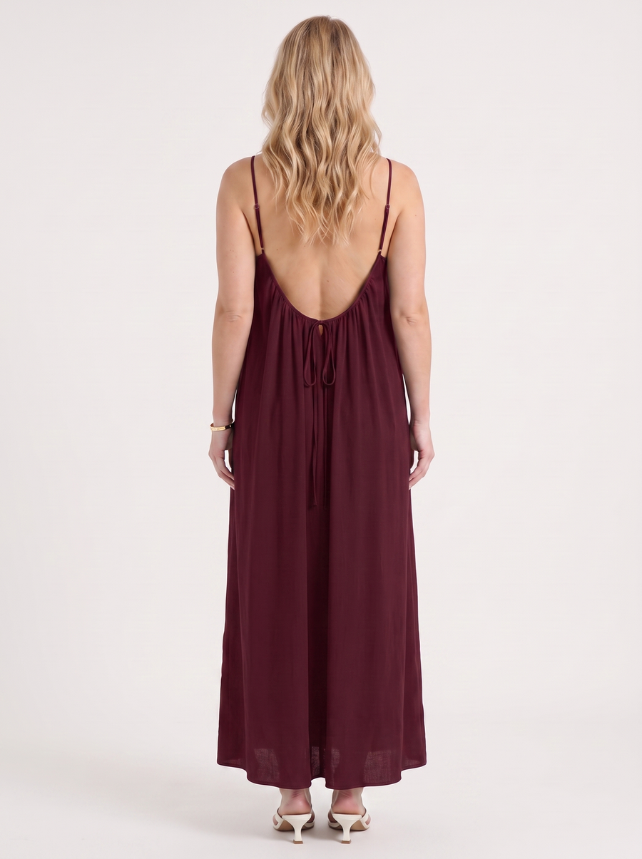 Darcy Maxikleid mit Spaghettiträgern