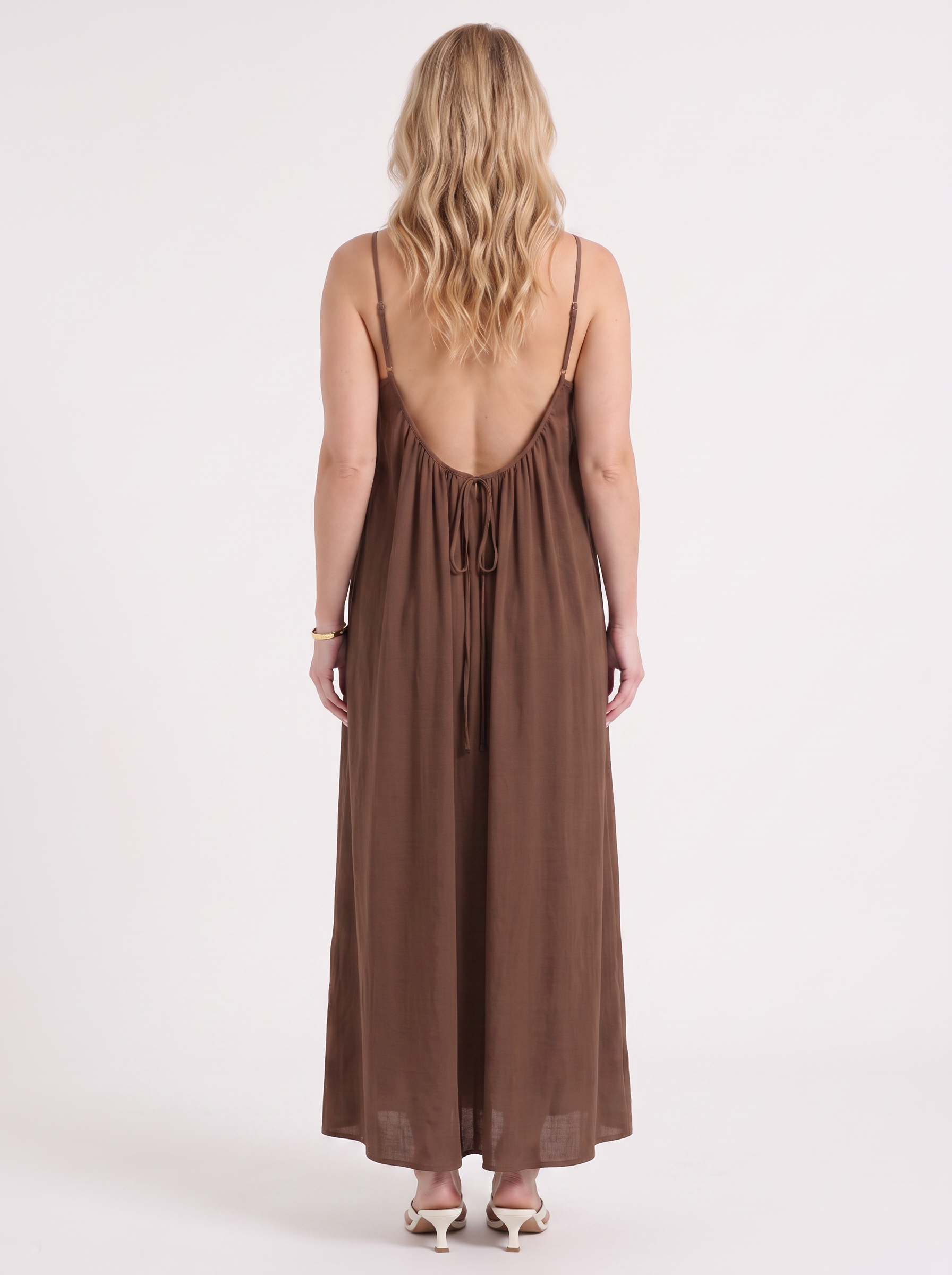 Darcy Maxikleid mit Spaghettiträgern