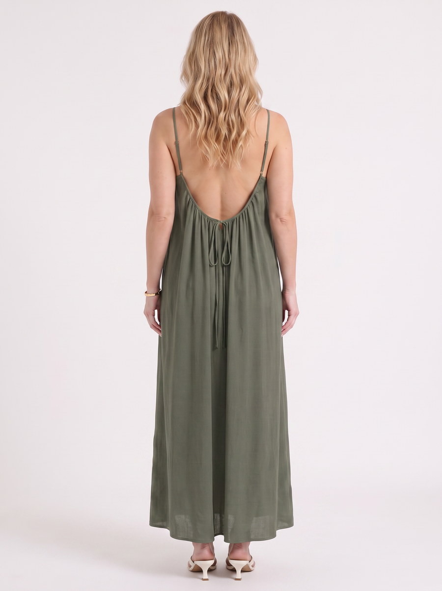 Darcy Maxikleid mit Spaghettiträgern