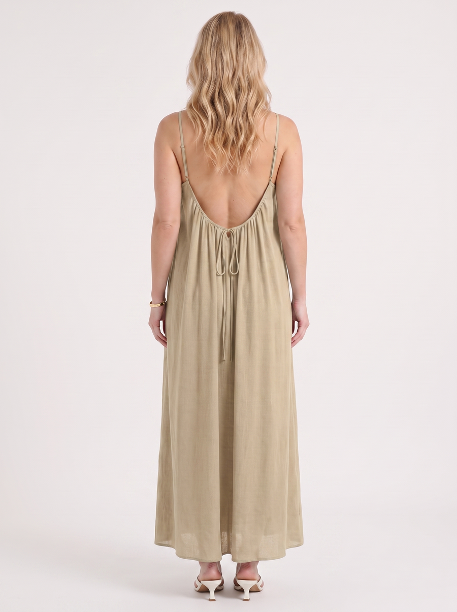 Darcy Maxikleid mit Spaghettiträgern